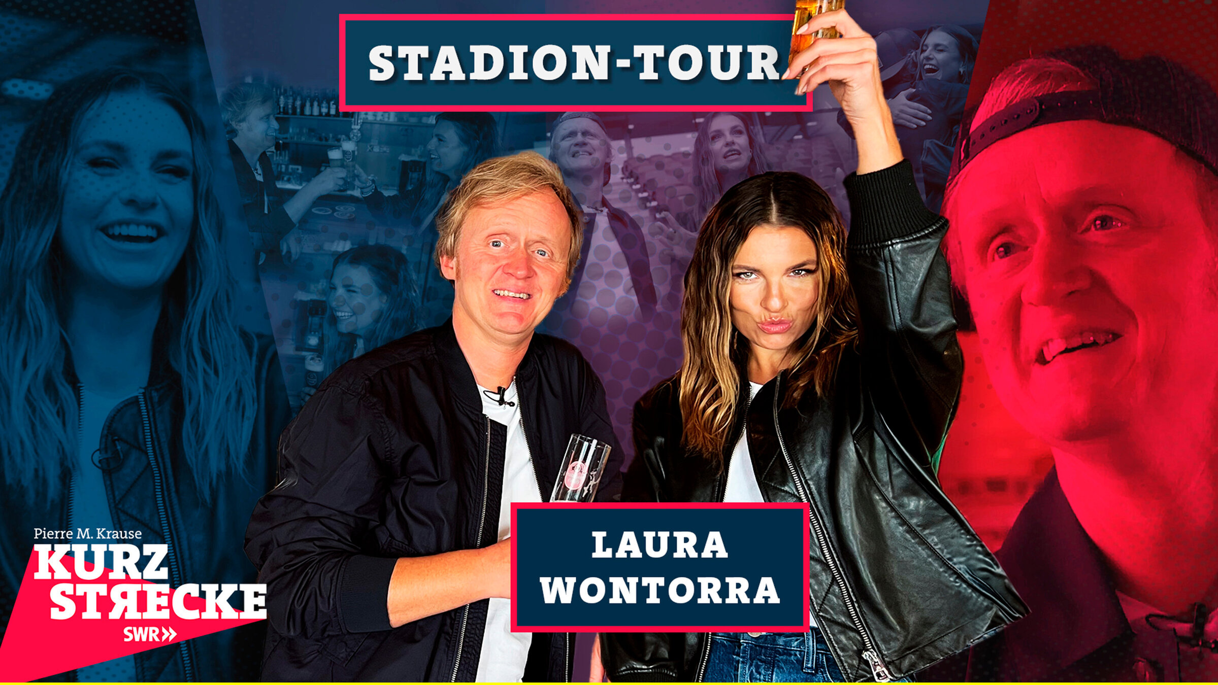 "Kurzstrecke mit Pierre M. Krause - Laura Wontorra führt uns durch die heiligen Hallen": Laura Wontorra ist Pierre M. Krauses Überraschungsgast.