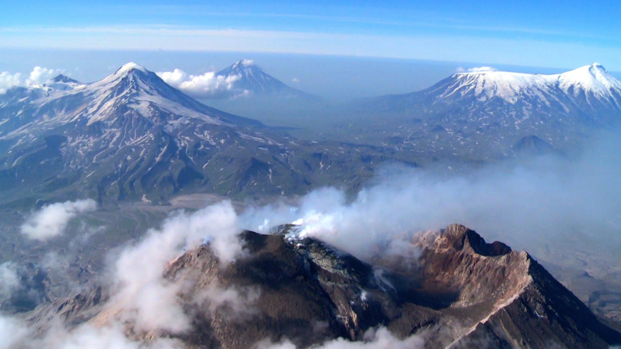 "Der Pazifische Feuerring - Kamtschatka, Hawaii und Alaska": Kamtschatka - das Land der Feuerberge.