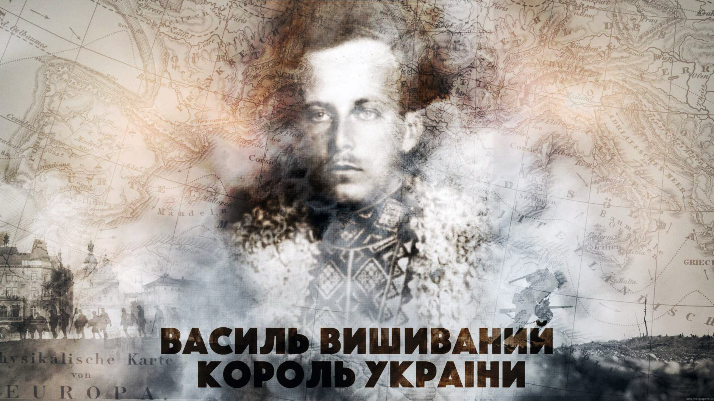 "Wilhelm von Habsburg - Der König der Ukraine" - Historisches Foto von Wilhelm von Habsburg.