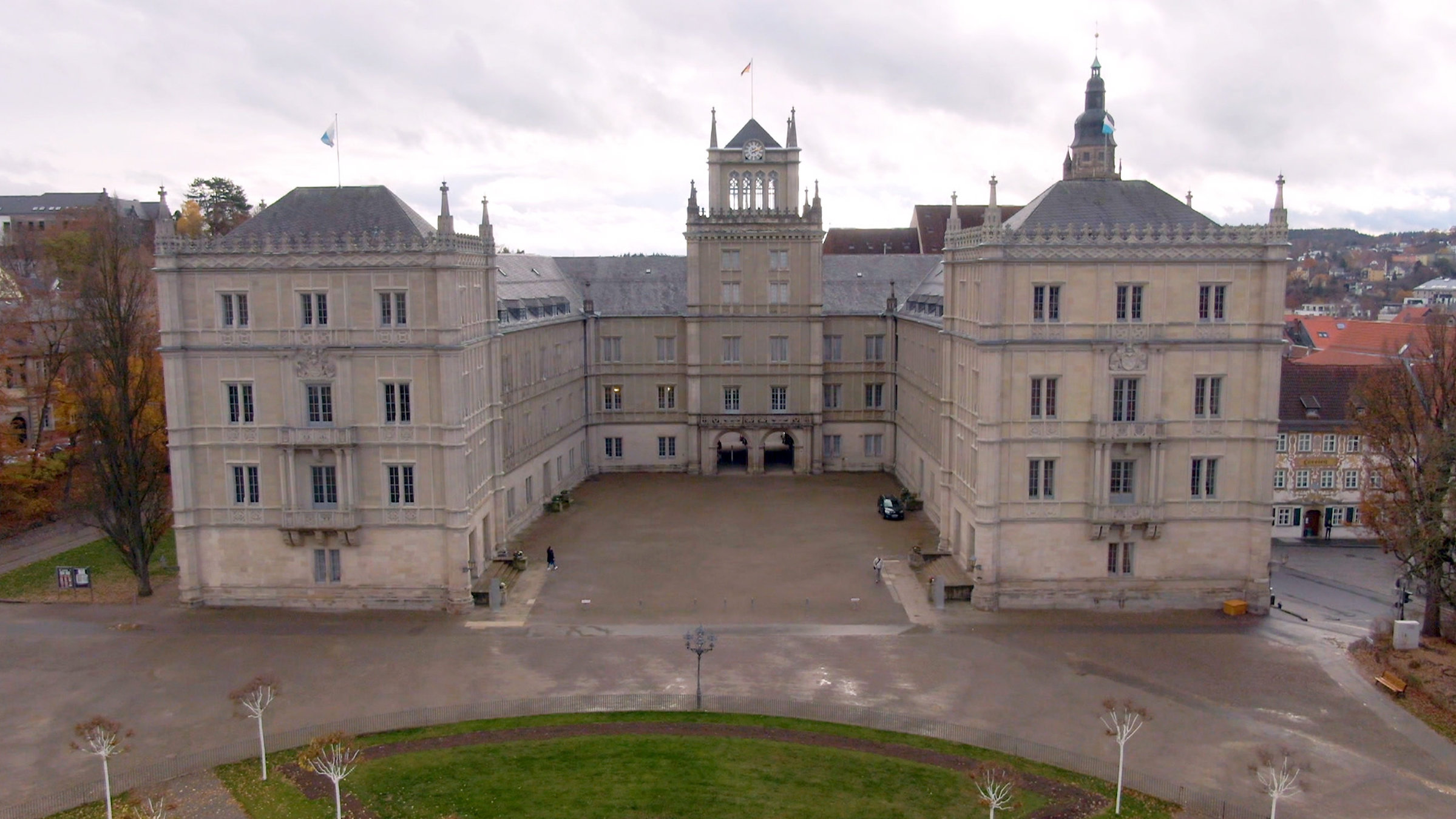 "Habsburgs Adel - Die Coburgs (4/4)": Schloss Ehrenburg, Coburg, Deutschland.