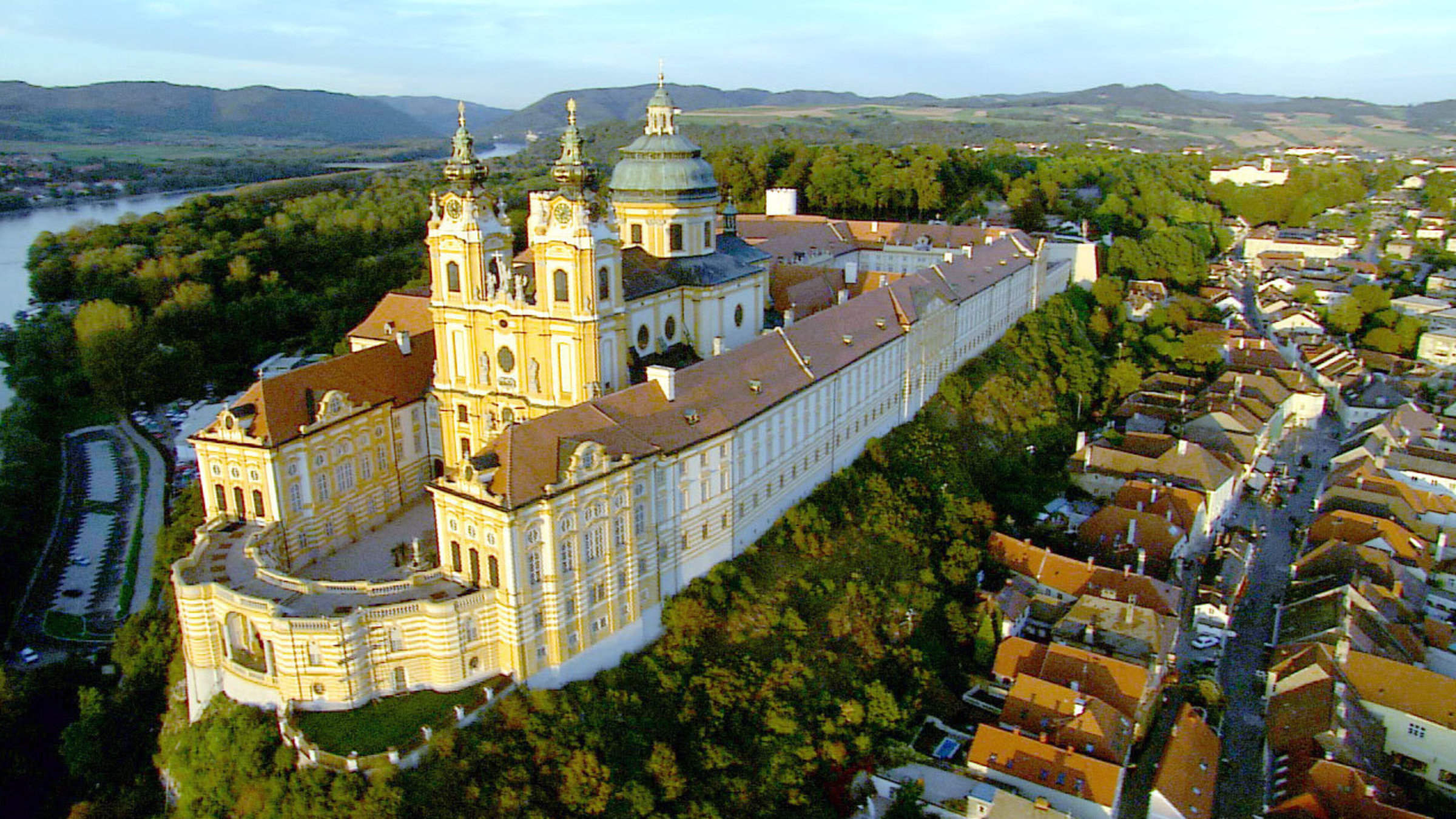 "Wachau - Land am Strome": Stift Melk.