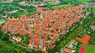 Deutschland von oben 4 - Stadt