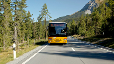 Traumrouten der Schweiz II: Mit dem Postauto<br/>über den Julierpass