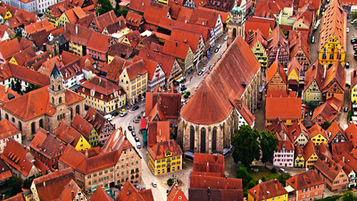 Deutschland von oben 4 - Stadt
