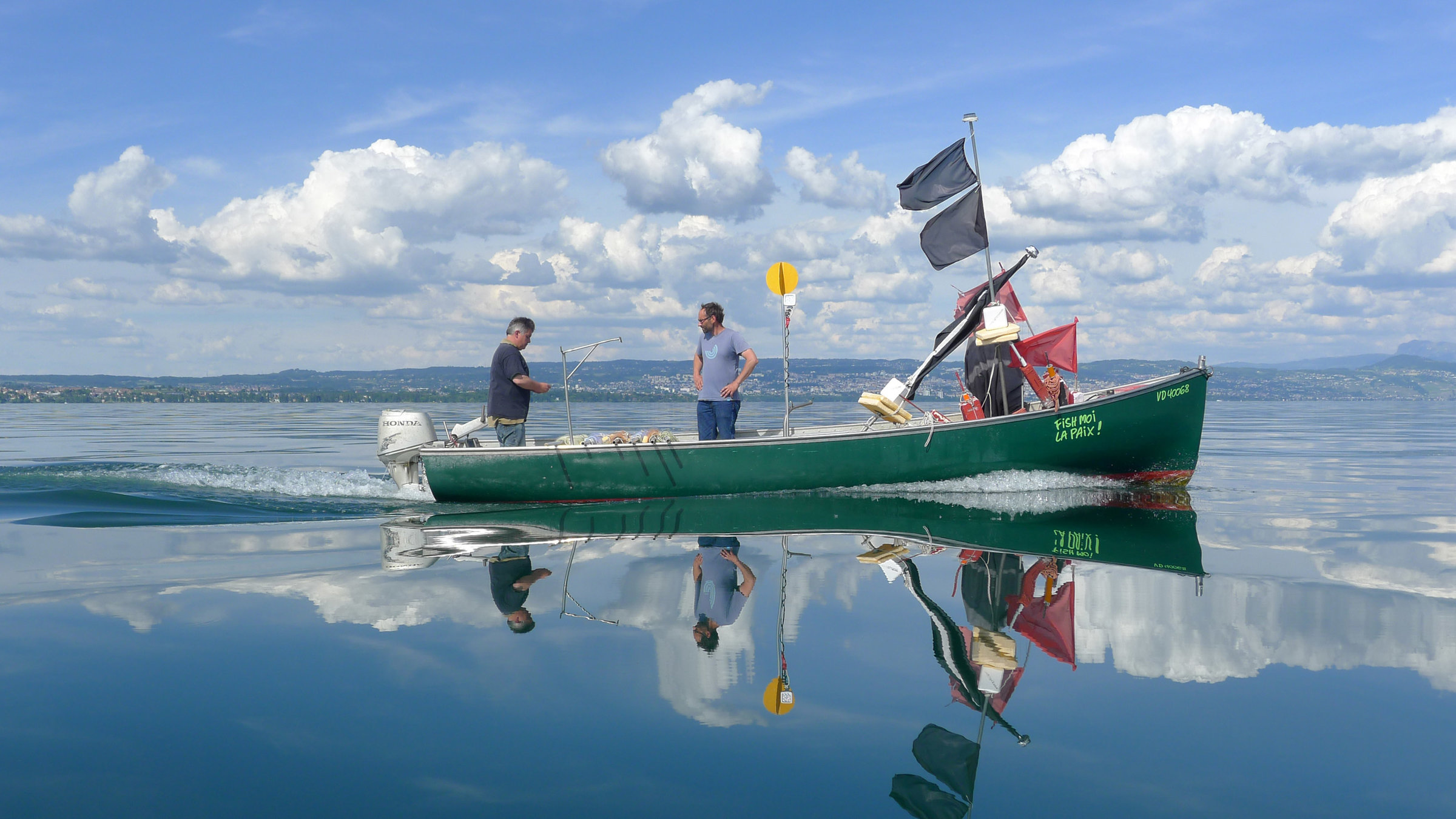 "Der Fischer vom Genfersee": Manu Torrent ist Berufsfischer.
