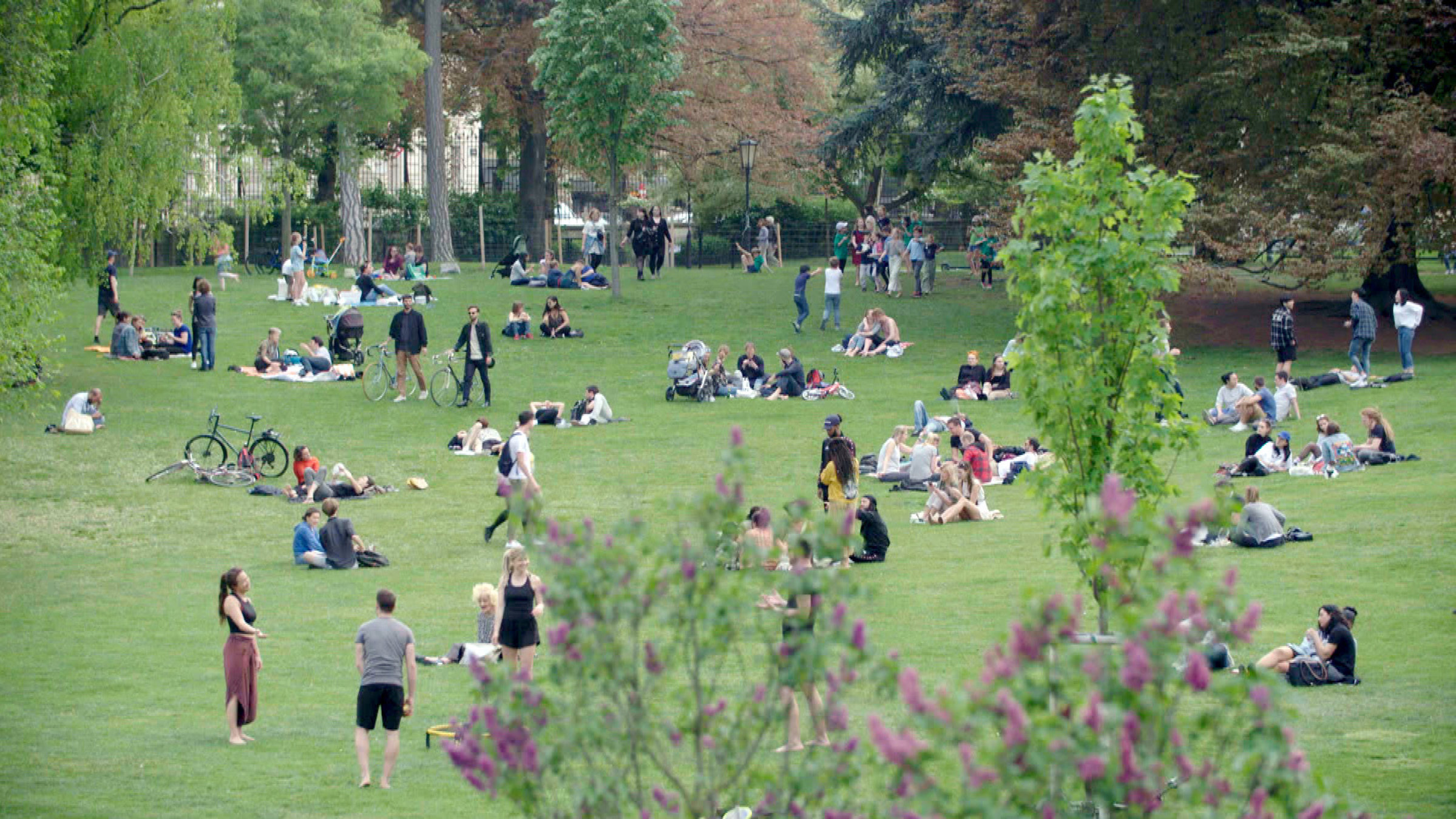 "Wiener Freizeit-Oasen - Frühling in der Stadt": Eine der innerstädtischen Freizeit-Oasen, der Burggarten.