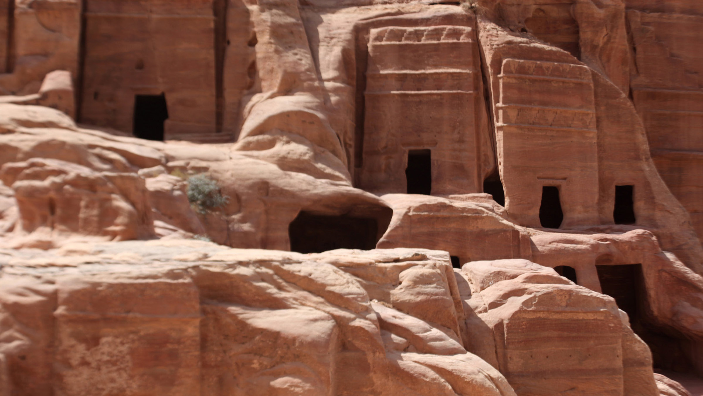 "Die Farben der Wüste: Das Rosa Wadi Rum" - Little Petra in Jordanien