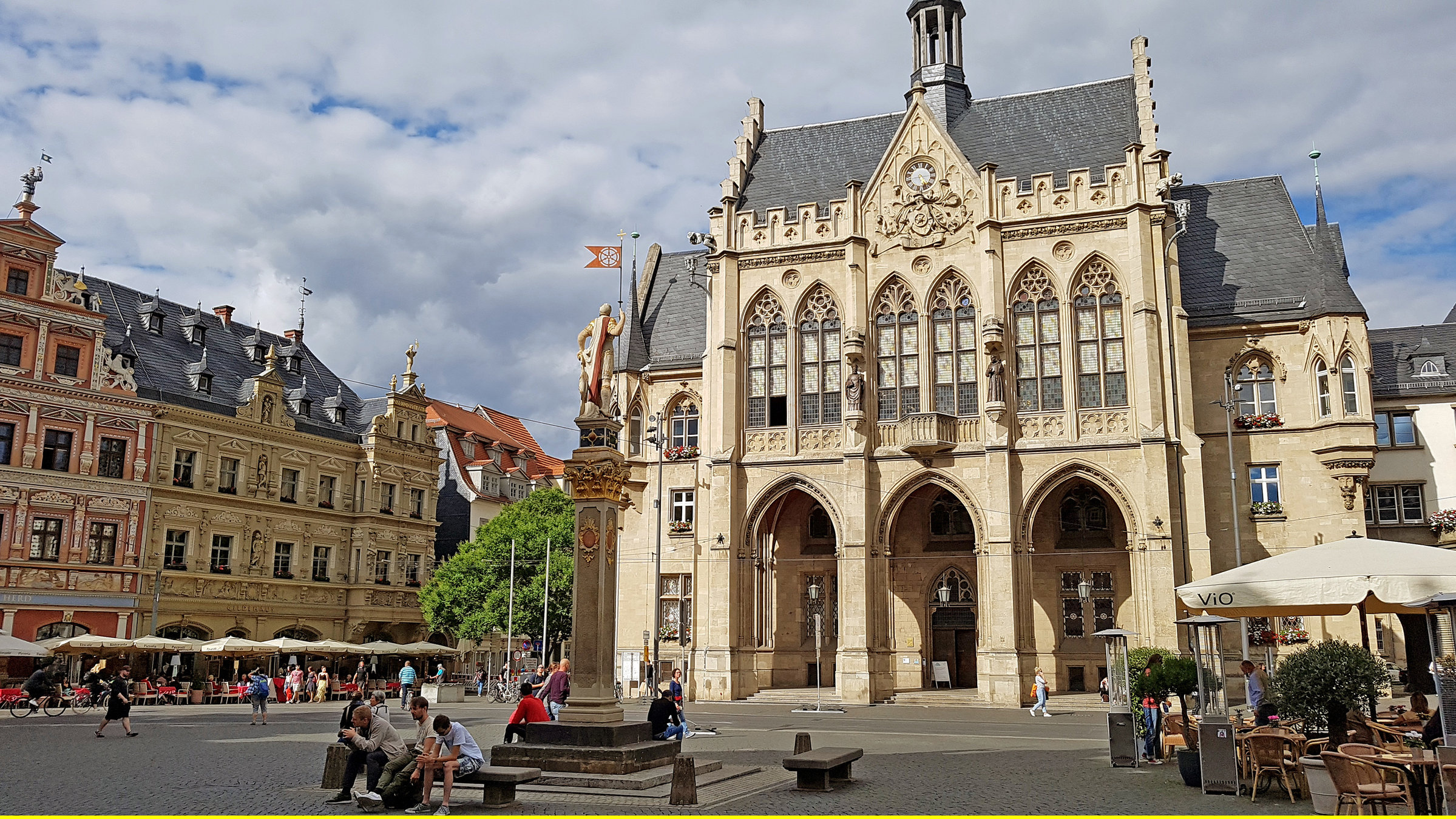 "Erfurt, da will ich hin!": Rathaus Erfurt.