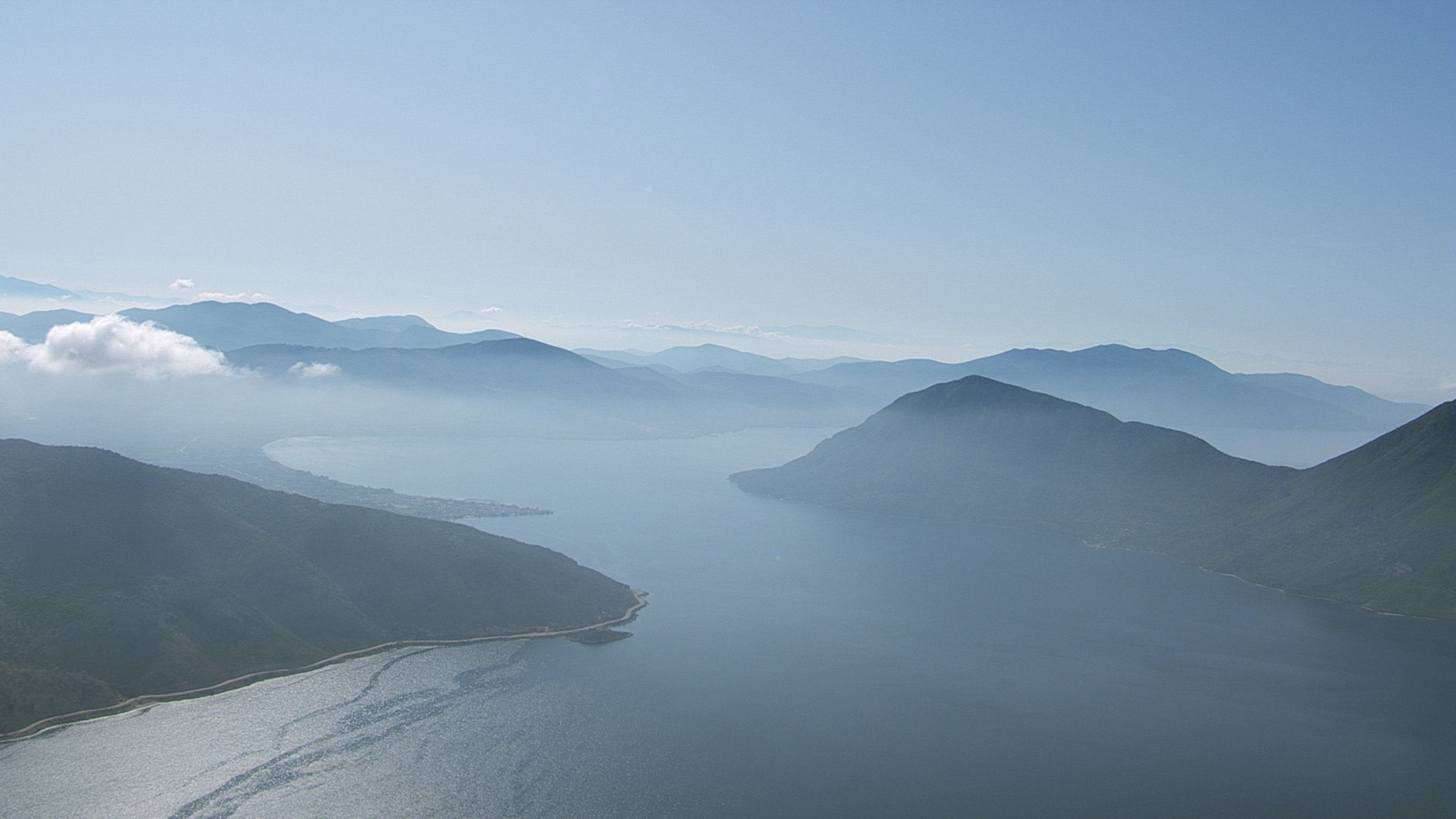 "Griechenland von Insel zu Insel: die ionischen Inseln" - Luftaufnahme der Ionischen Inseln