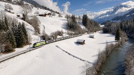 Winterliche Schweiz per Bahn II (3/4)