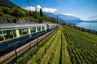 Traumhafte Bahnstrecken der Schweiz: Im "Goldenpass<br/>Belle Époque" von Montreux ins Berner Oberland