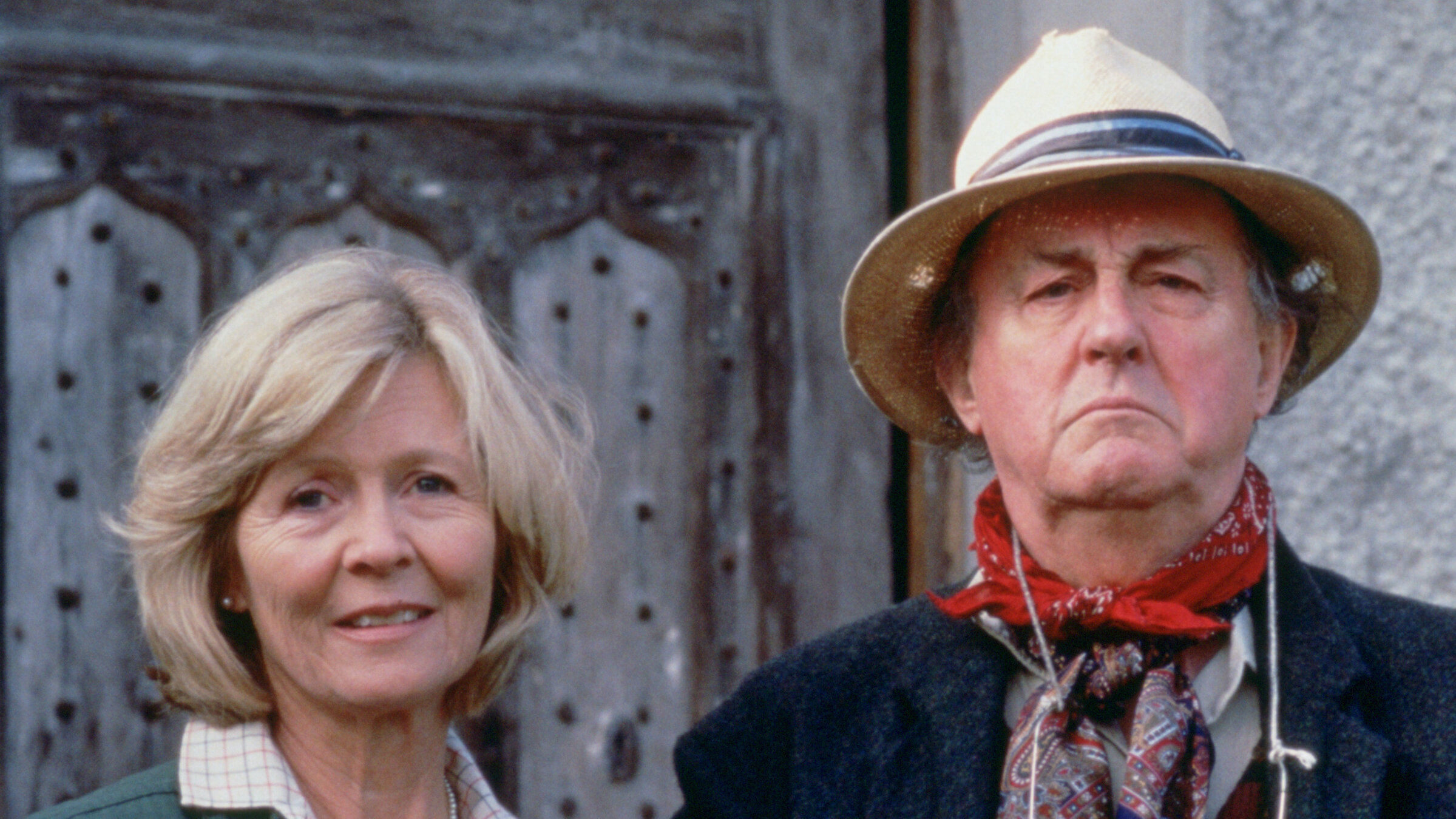 "Inspector Barnaby - Mord mit Rendite": Lady Chetwood (Angela Thorne) und Lord Chetwood (Anton Rodgers) in Großaufnahme.