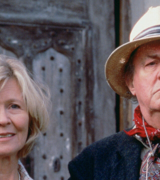 "Inspector Barnaby - Mord mit Rendite": Lady Chetwood (Angela Thorne) und Lord Chetwood (Anton Rodgers) in Großaufnahme.