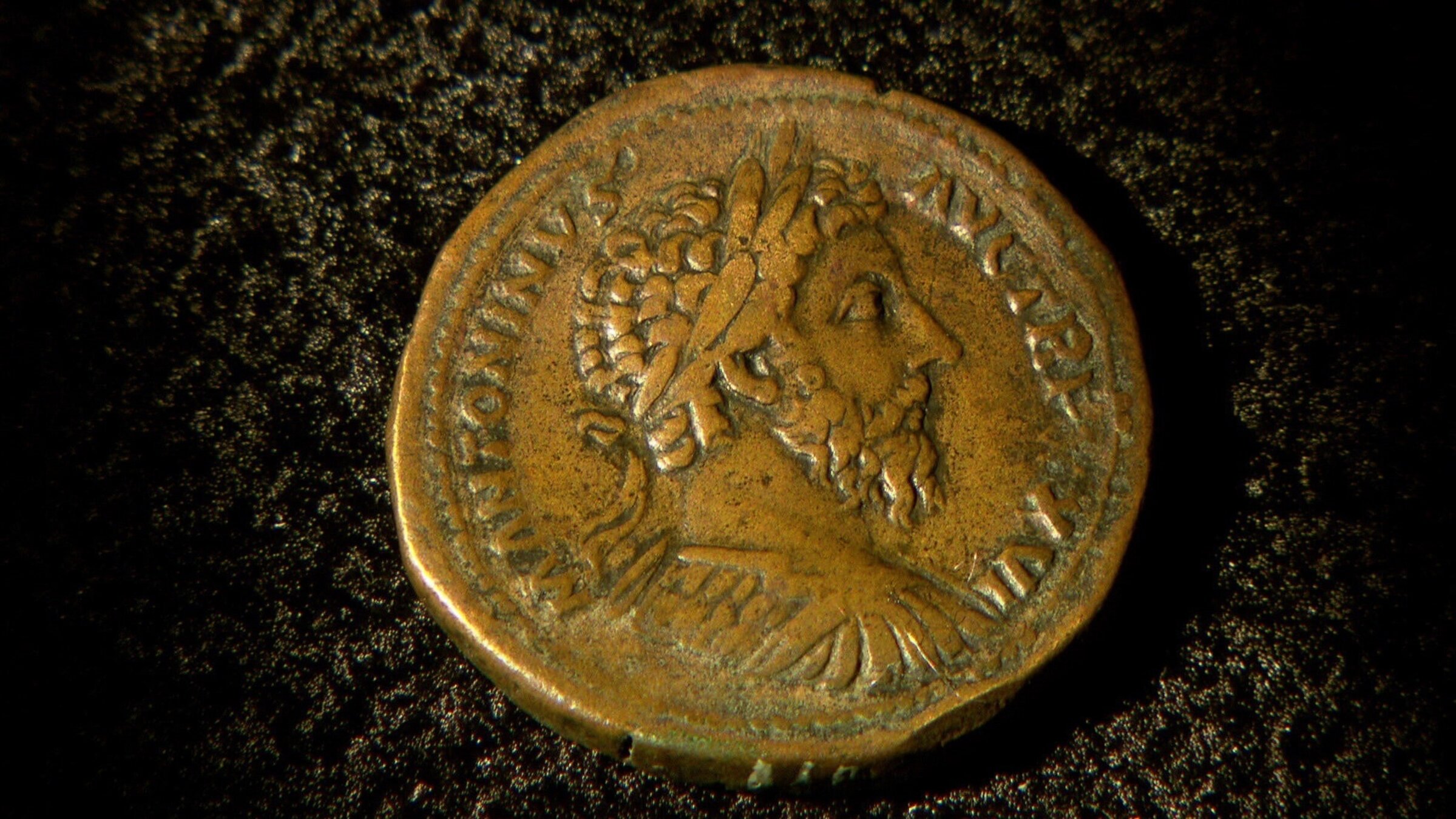 "Ikonen Österreichs: Vom Werden des Landes": Die Münze Mark Aurels.