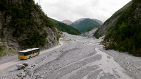 Traumrouten der Schweiz II: Mit dem Postauto<br/>durch das Engadin