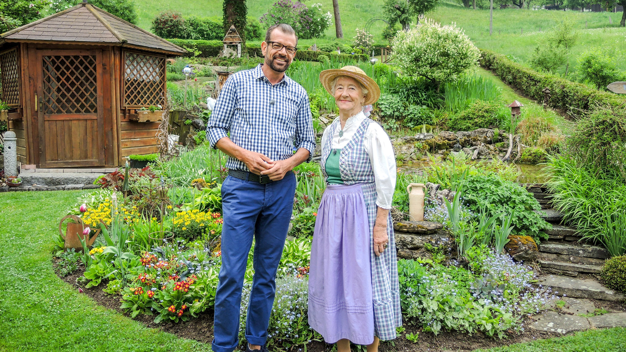"Natur im Garten: Der Traum vom  Alpensteingarten" - Karl Ploberger, Maria Schoisengeyer.