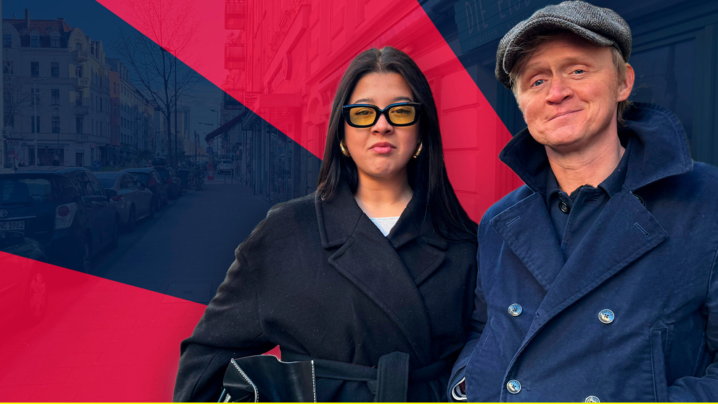 "Kurzstrecke mit Pierre M. Krause - Yasmine M'Barek ist ein Lefti vom Vibe her": Eklig, dreckig und ineffizient. Nein, nicht Pierre M. Krauses Gesprächsführung, sondern die Kölner Stadtbahn. Zumindest laut Yasmine M´Barek, die ihn schneller von den Vorzügen eines E-Scooters überzeugt, als er seinen Recup-Becher aufessen kann.