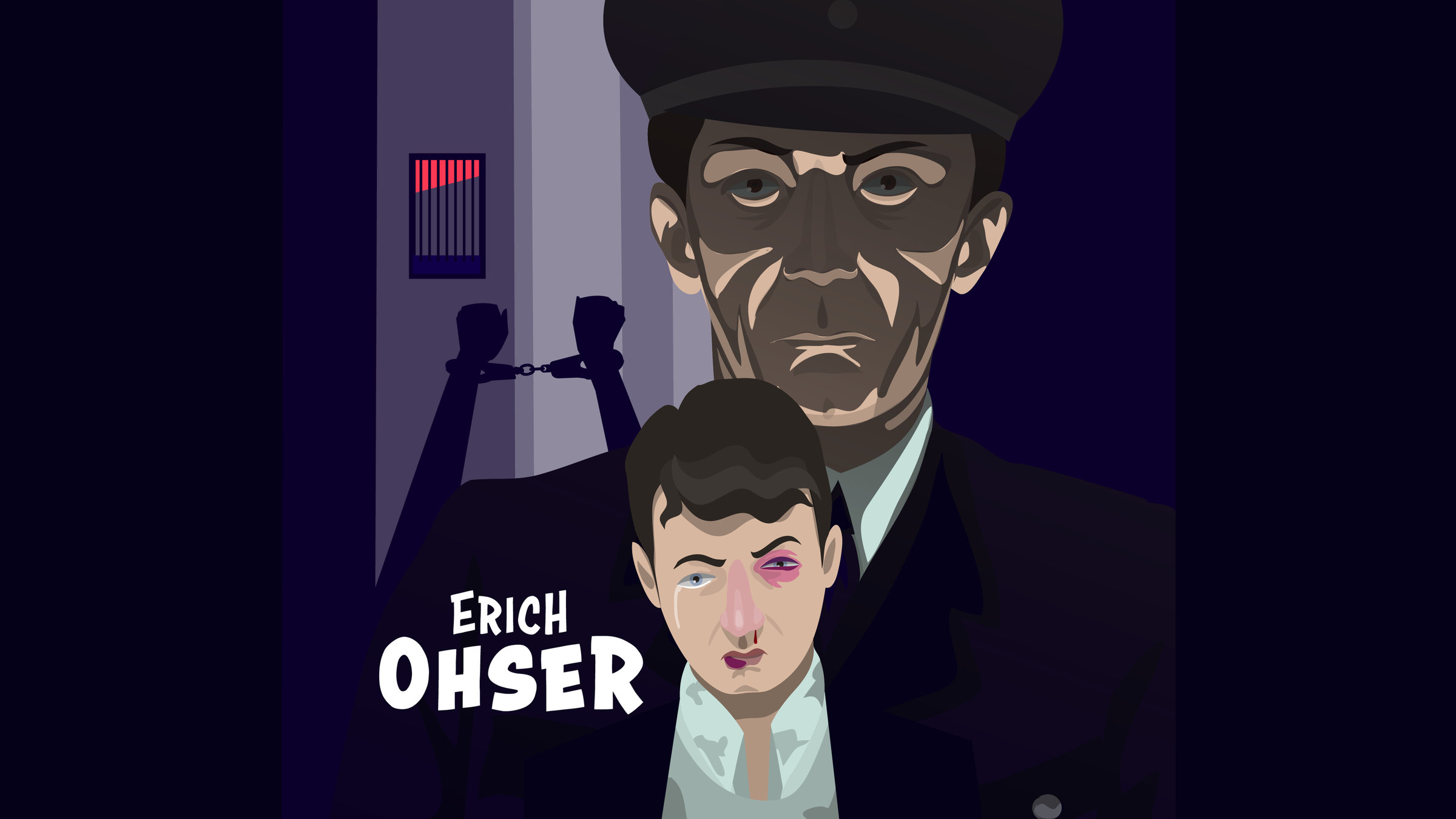 "Bäm! - Die Geschichte des Comics": Deutschlands damaliger erfolgreichster Comic-Künstler Erich Ohser (vorn im Bild) wurde von Göbbels verfolgt.