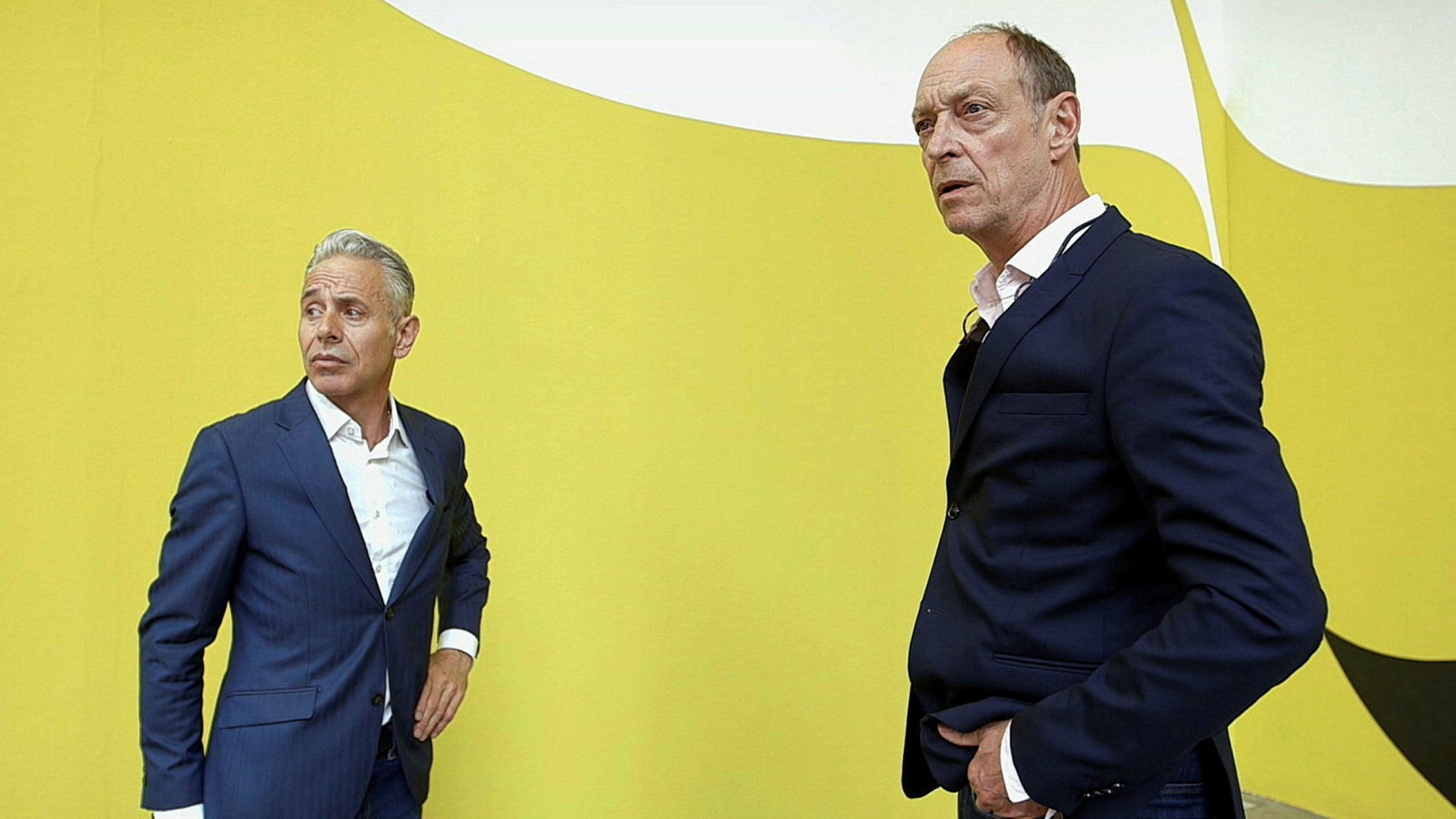 "Albrecht Schnider - Was bleibt": Albrecht Schnider und der Berliner Galerist Thomas Schulte