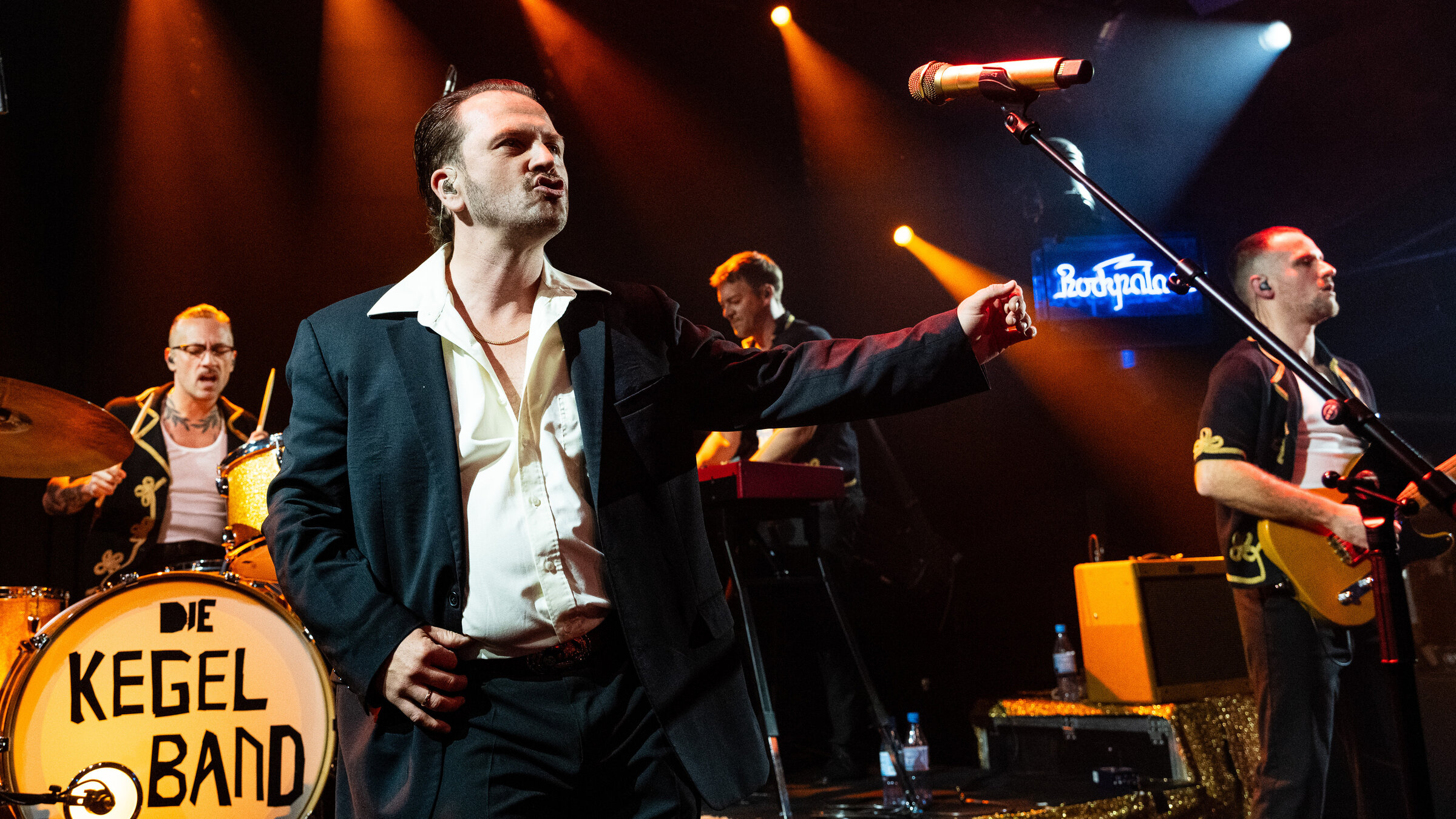 "Rockpalast Festival - Gringo Mayer und die Kegelbahn": Gringo Mayer und die Kegelbahn.