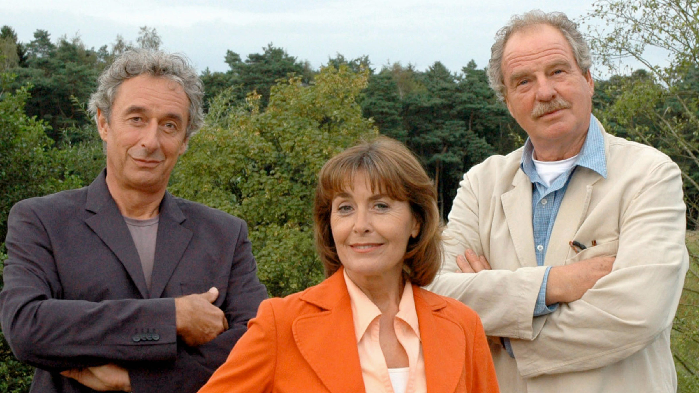 "Sommer mit Hausfreund": Ein ungleiches Trio: Elisa (Thekla Carola Wied), ihr arbeitswütiger Gatte Ludwig (Friedrich von Thun, re.) und ihr charmanter Liebhaber Carlo (Jürg Löw).