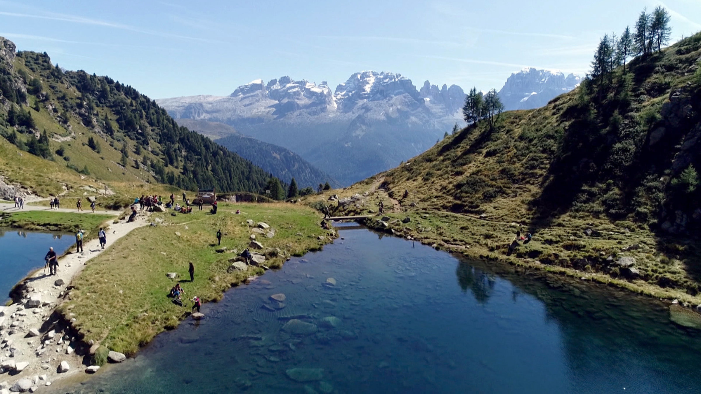 "Trentino und seine zauberhafte Bergwelt": Lago di Ritorto.