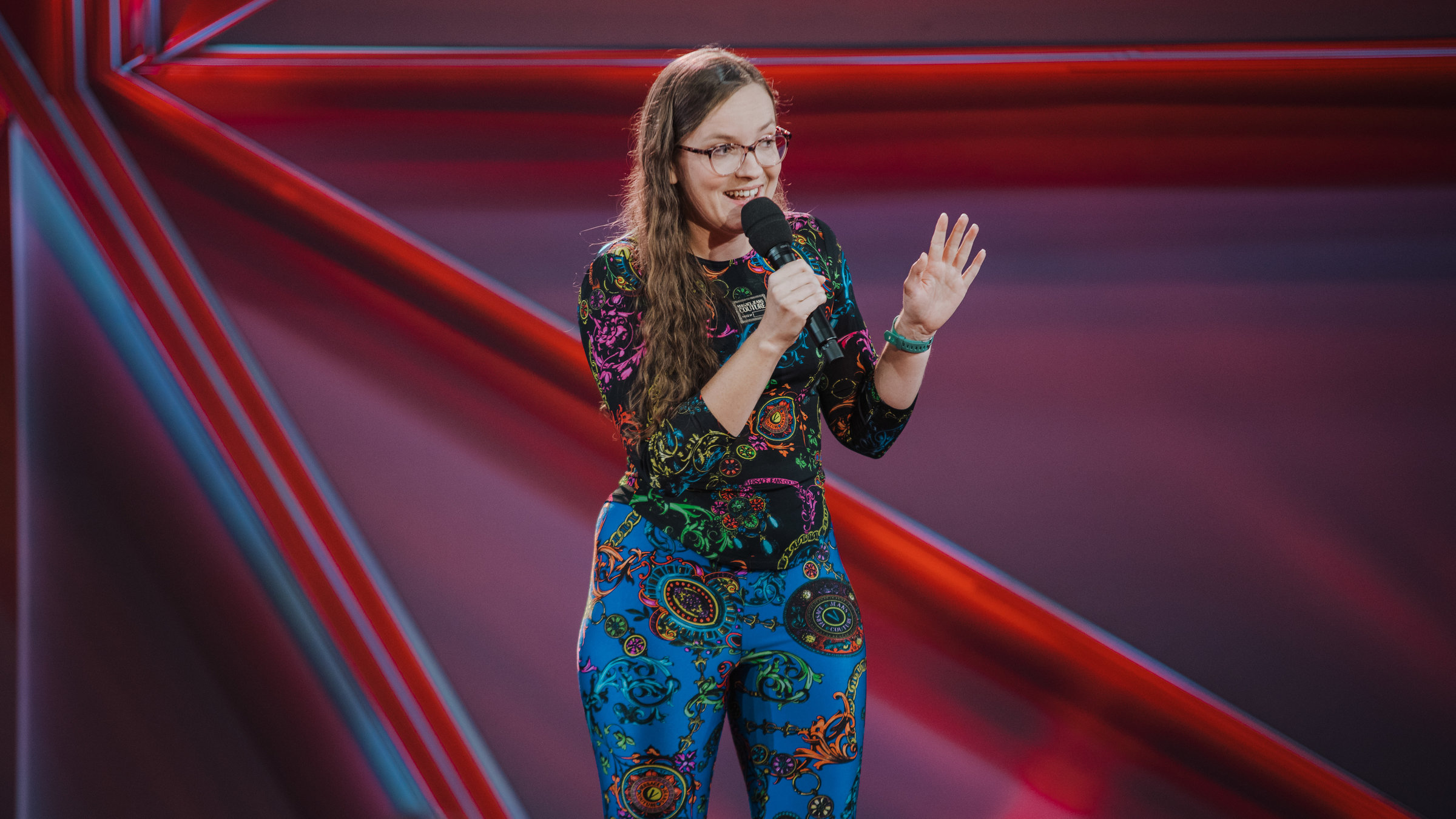 "Helene Bockhorst: Die Bekenntnisse": Helene Bockhorst auf der Bühne