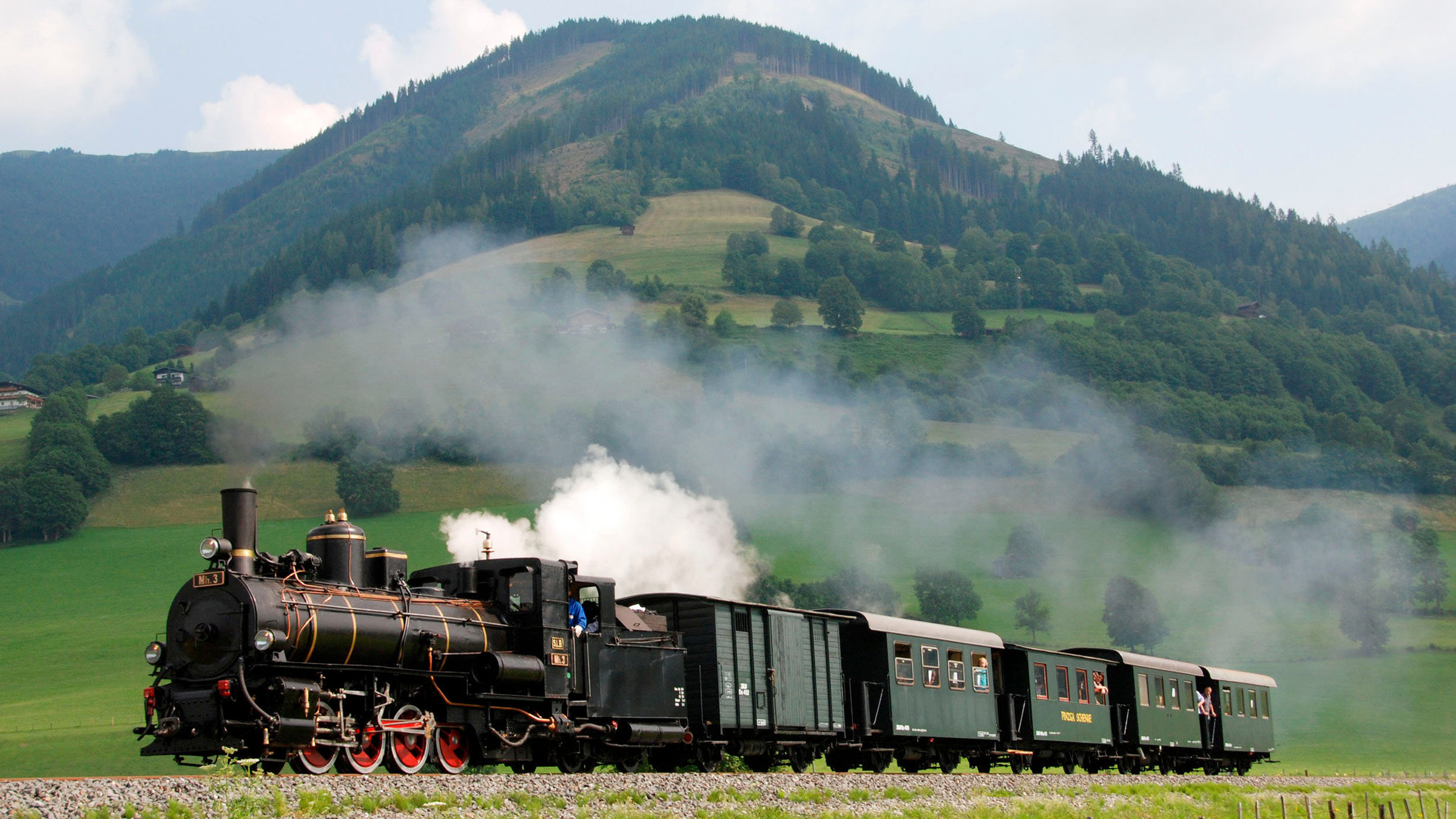 "Der Reblaus Express - Eine Reise vom Wein- ins Waldviertel": Die Pinzgaubahn