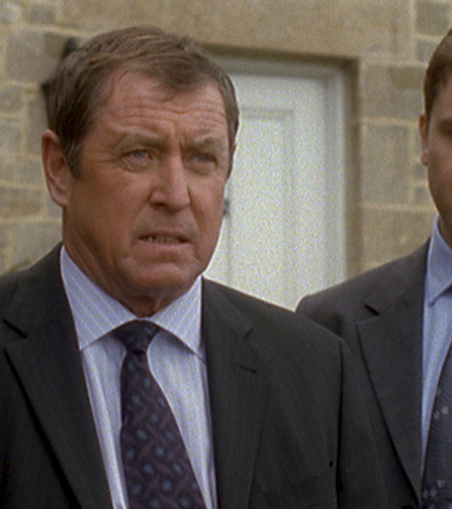 "Inspector Barnaby - Die Hexe von Setwale Wood": Inspector Barnaby (John Nettles) und Sergeant Troy (Daniel Casey) in Nahaufnahme.