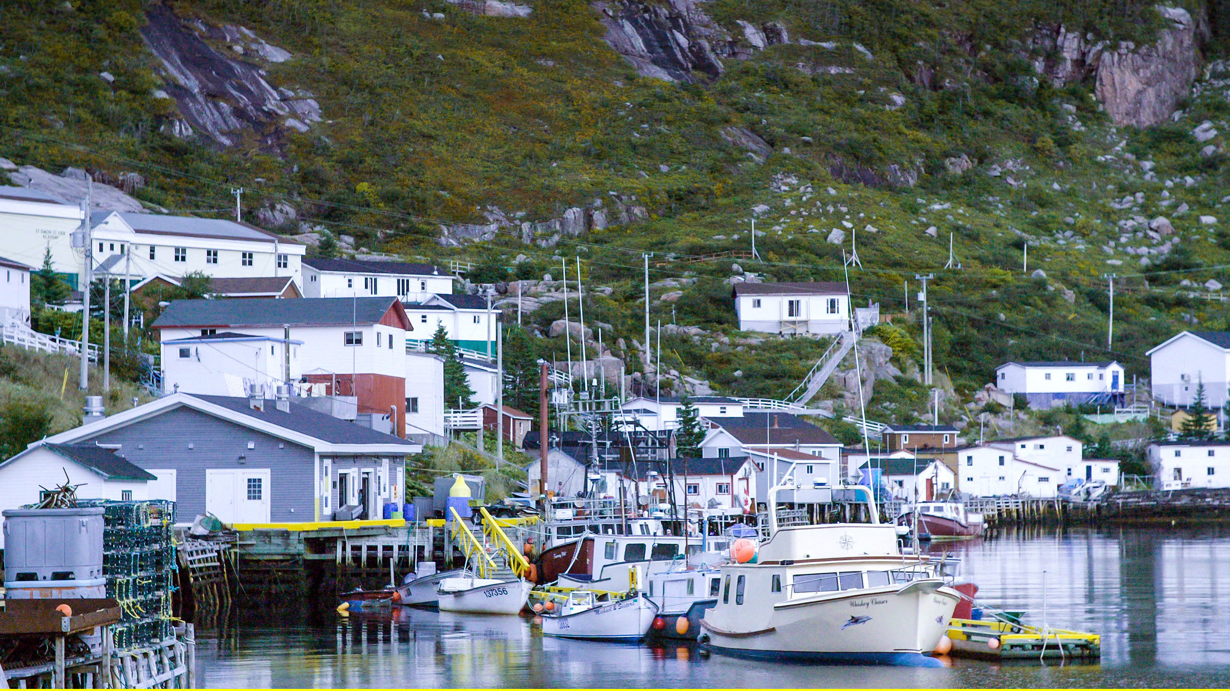 "Neues aus Neufundland": Nur mit dem Schiff erreichbar: Ins Städtchen Francois an der Südküste Neufundlands führen keine Straßen.