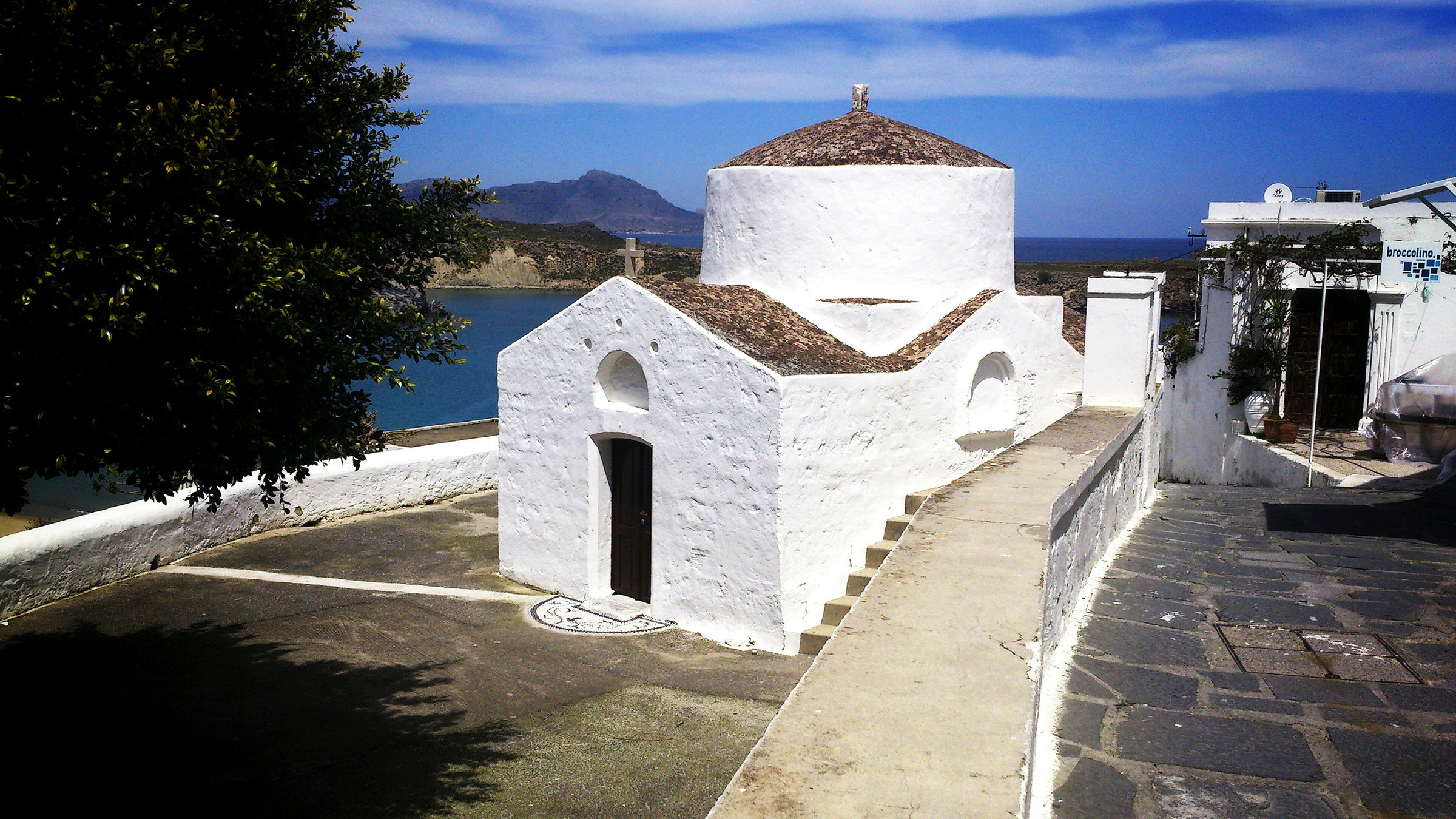 "mare TV: Rhodos": Die Hochzeitskapelle von Lindos auf der griechischen Insel Rhodos.