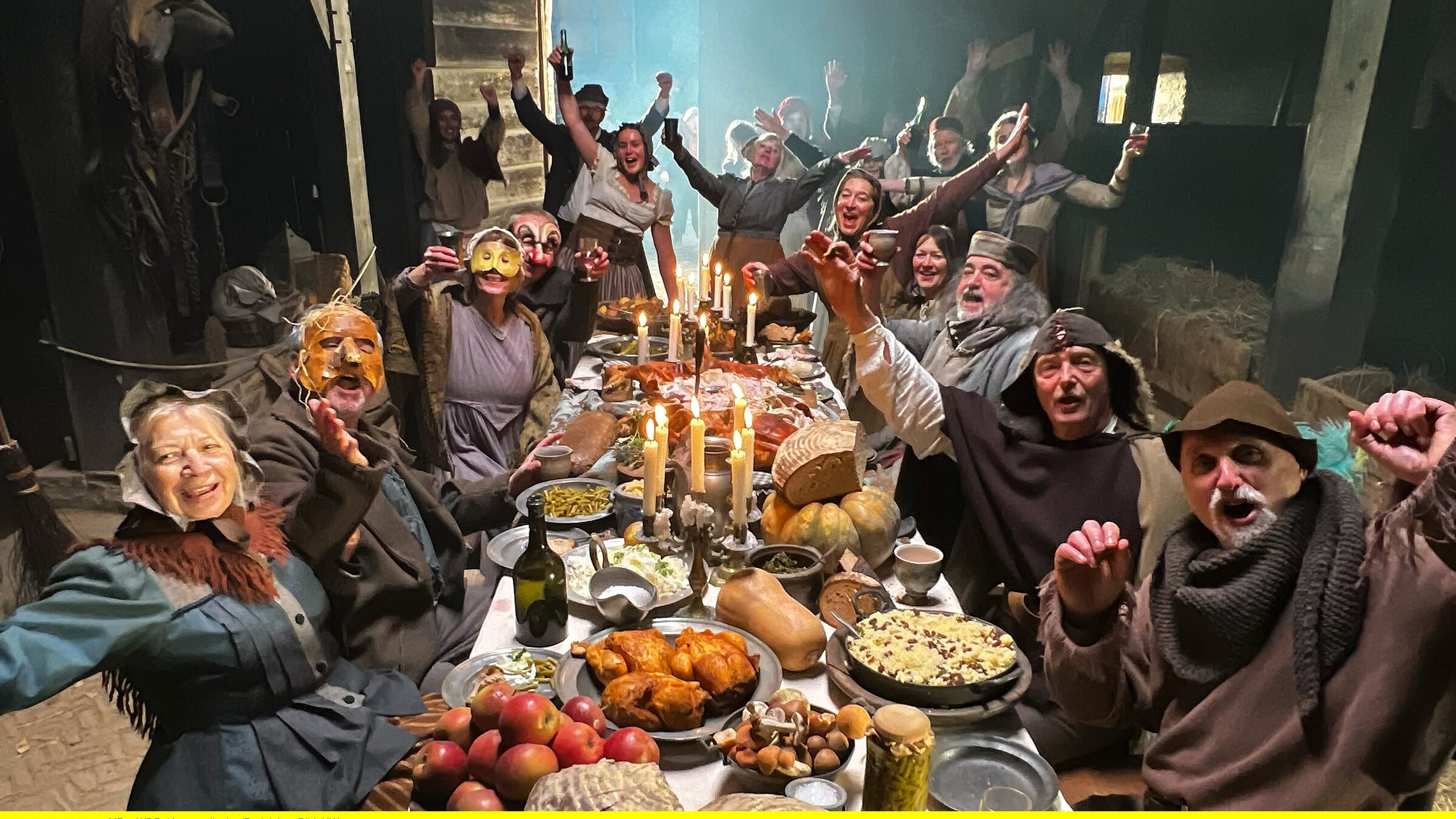 "Alaaf! - 200 Jahre Kölner Karneval": Das mittelalterliche Fastenfest kurz bevor der Karneval beginnt.