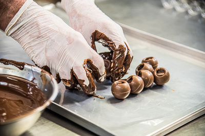 Träume aus Schokolade - Die Kunst des Pralinenmachens
