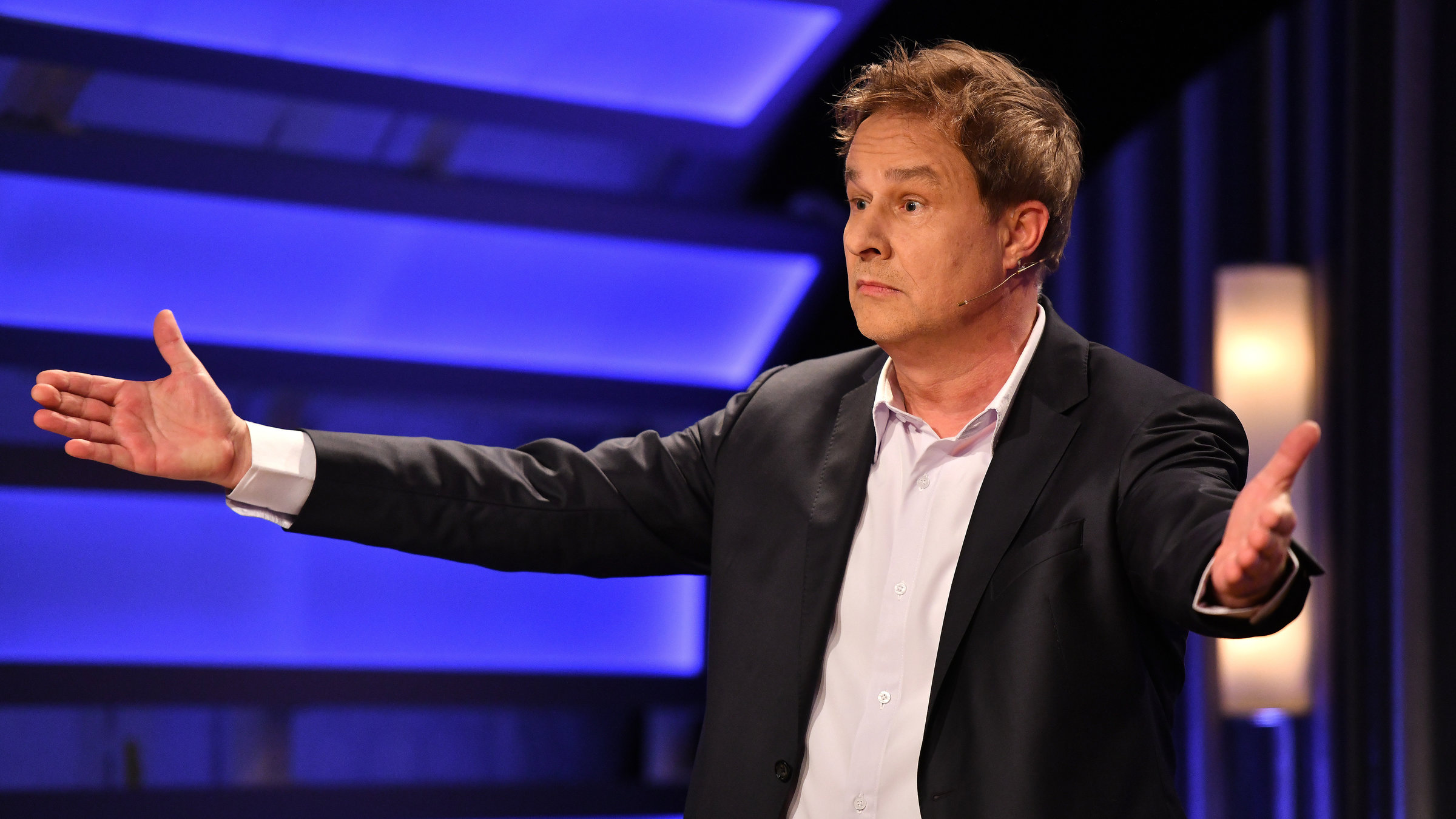 "Lars Reichow: 'Lust'": Lars Reichow auf der Bühne.