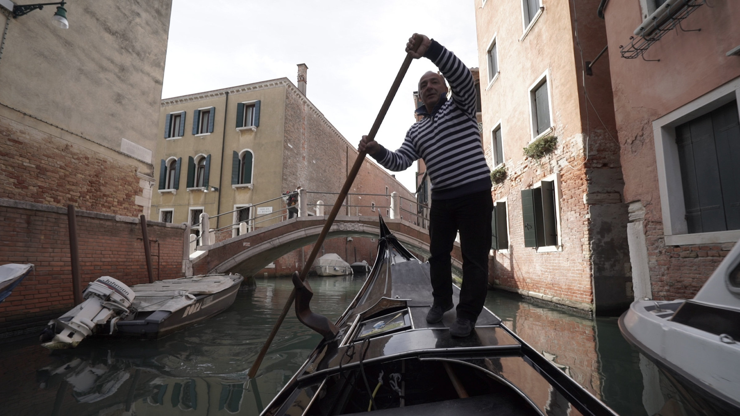 "Gondola - Eine venezianische Geschichte": Gondoliere Claudio Busetto.