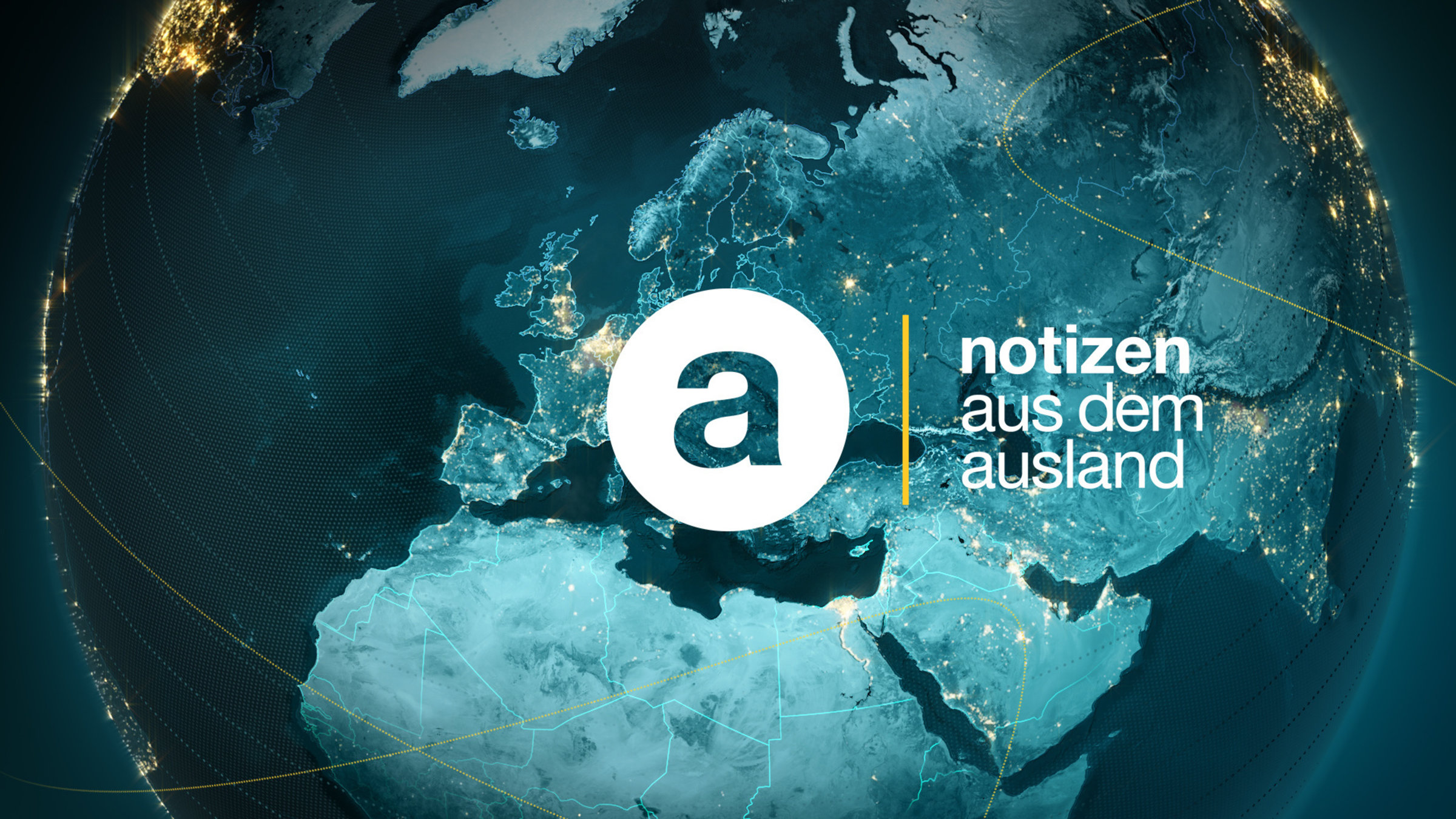 "Notizen aus dem Ausland": Sendungslogo