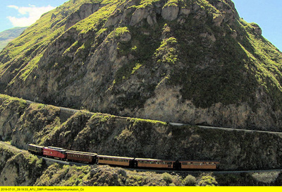 Mit dem Zug durch Ecuador