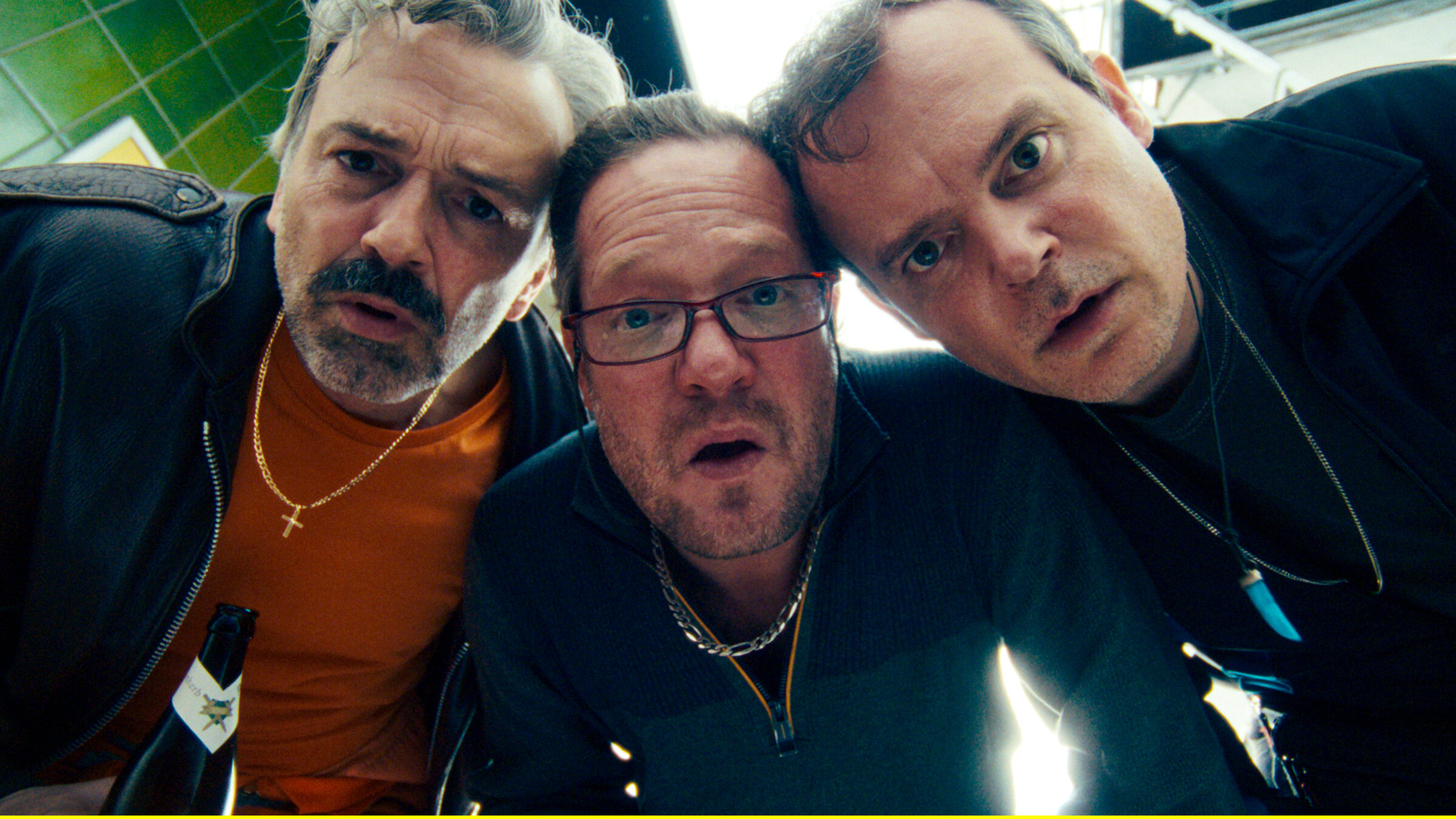 "Theken-Cowboys": (v.l.n.r.) Guido (Alexander Wipprecht), Hajo (Aurel Manthei) und Thorsten (Johannes Allmayer).