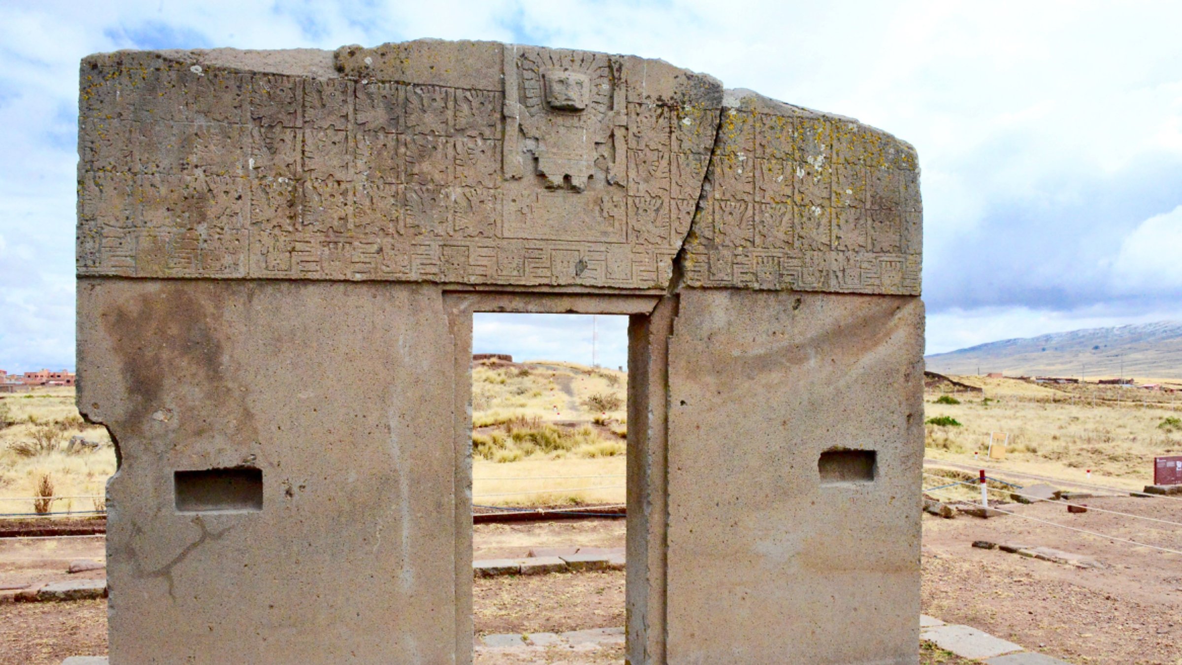 "Terra X: Ungelöste Fälle der Archäologie - Geheimnisvolle Botschaften": Das Sonnentor in Nahaufnahme.