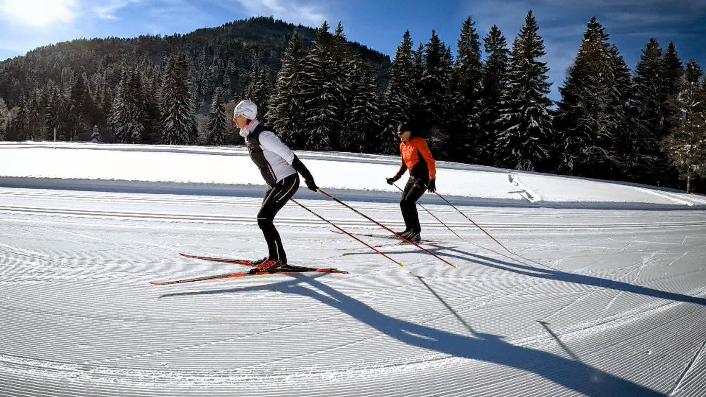 "Loipenlust - Der finnische Nationalsport erobert Vorarlberg": Langlaufen erlebt einen regelrechten Boom.