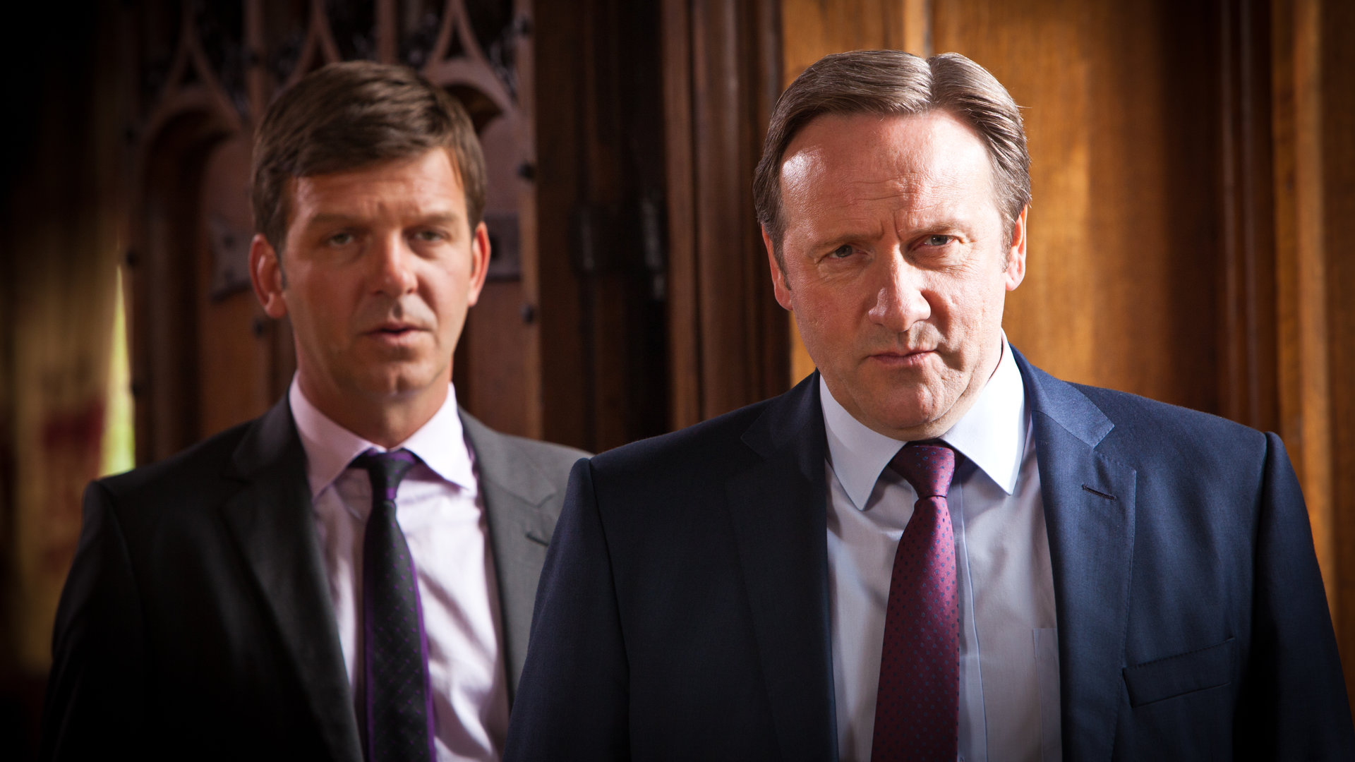 "Inspector Barnaby - Reif für die Rache": DS Ben Jones (Jason Hughes) und DCI Inspector Barnaby (Neil Dudgeon)