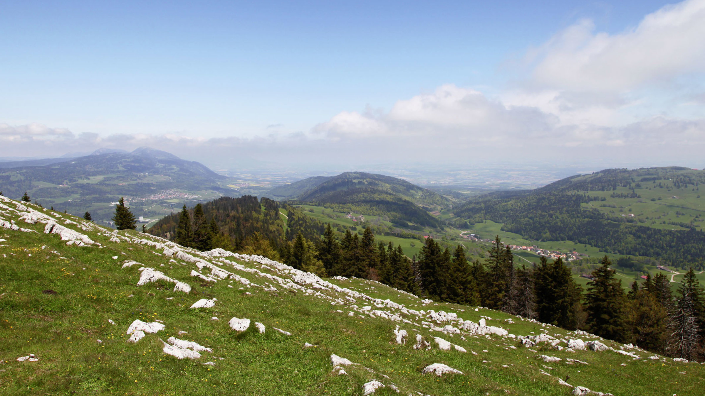 "Wunderland: Vallée de Joux" - Aussicht vom Dent de Vaulion