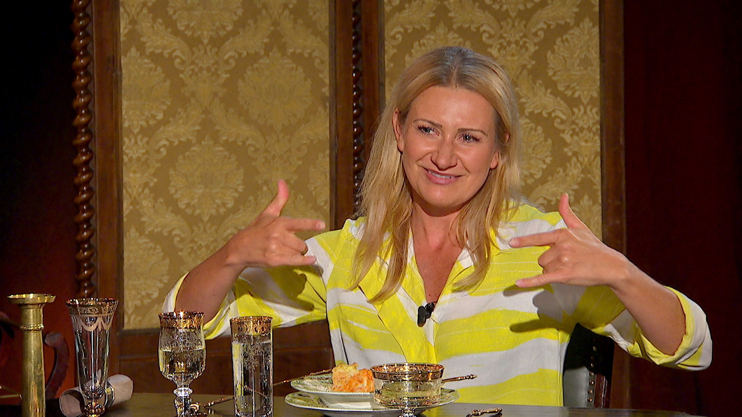 "Dinner für Zwei - Gerald Fleischhacker und Angelika Niedetzky": Angelika Niedetzky