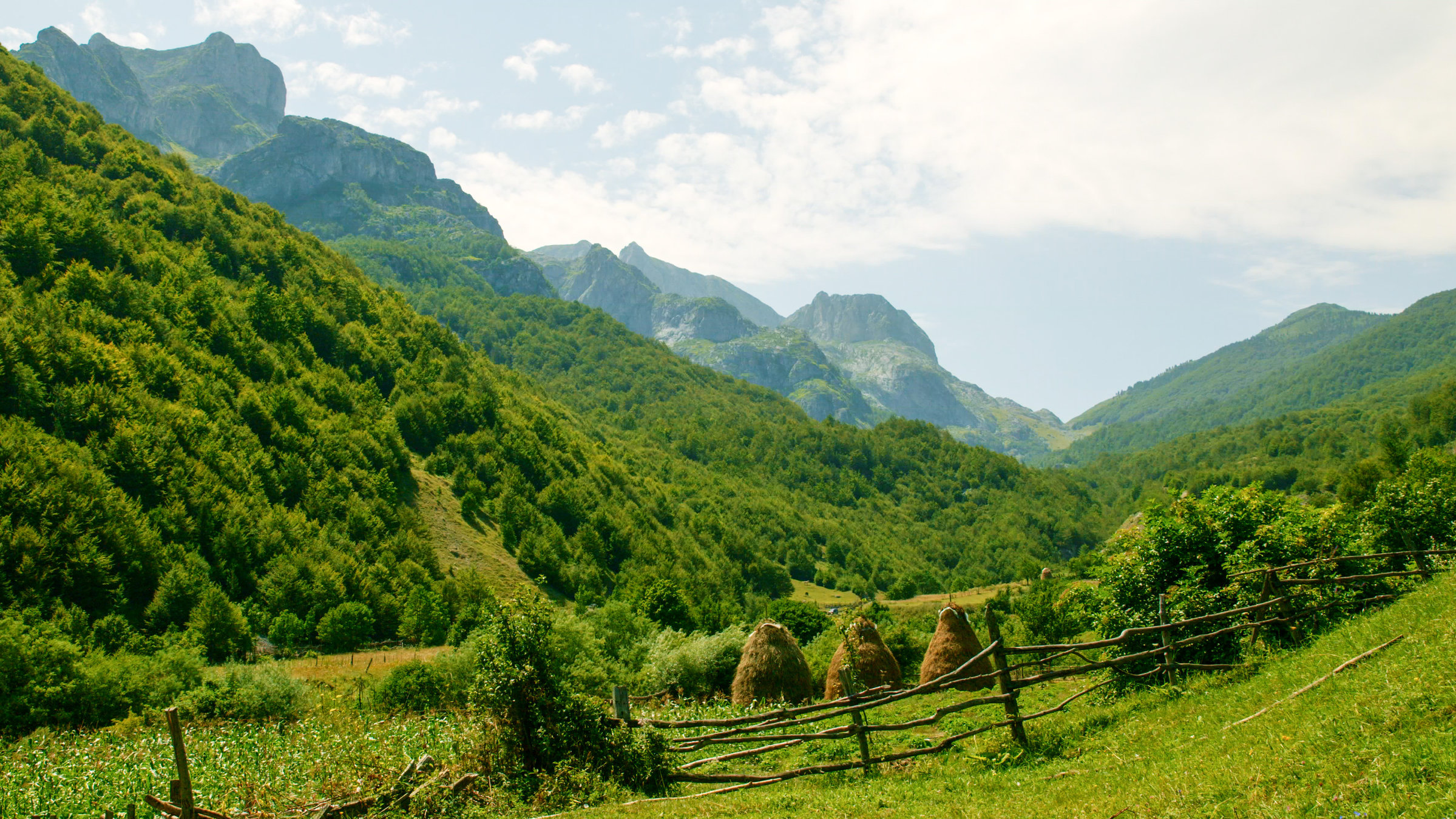 "Ungezähmtes Albanien": Munella Berge.