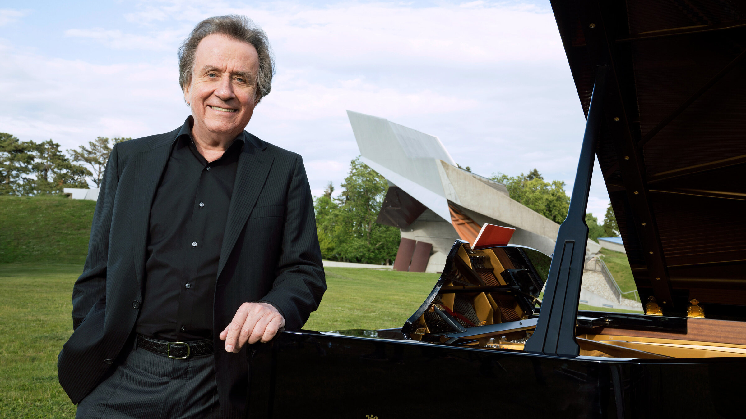 "Buchbinder spielt Beethoven, Schubert und Brahms": Rudolf Buchbinder.