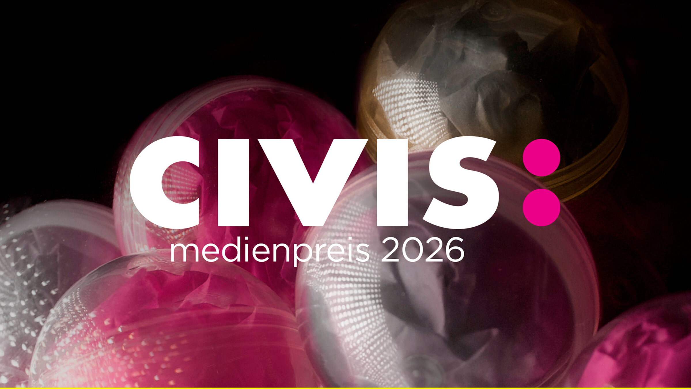"Civis Medienpreis 2026": CIVIS Medienpreis für Integration und kulturelle Vielfalt in Europa.