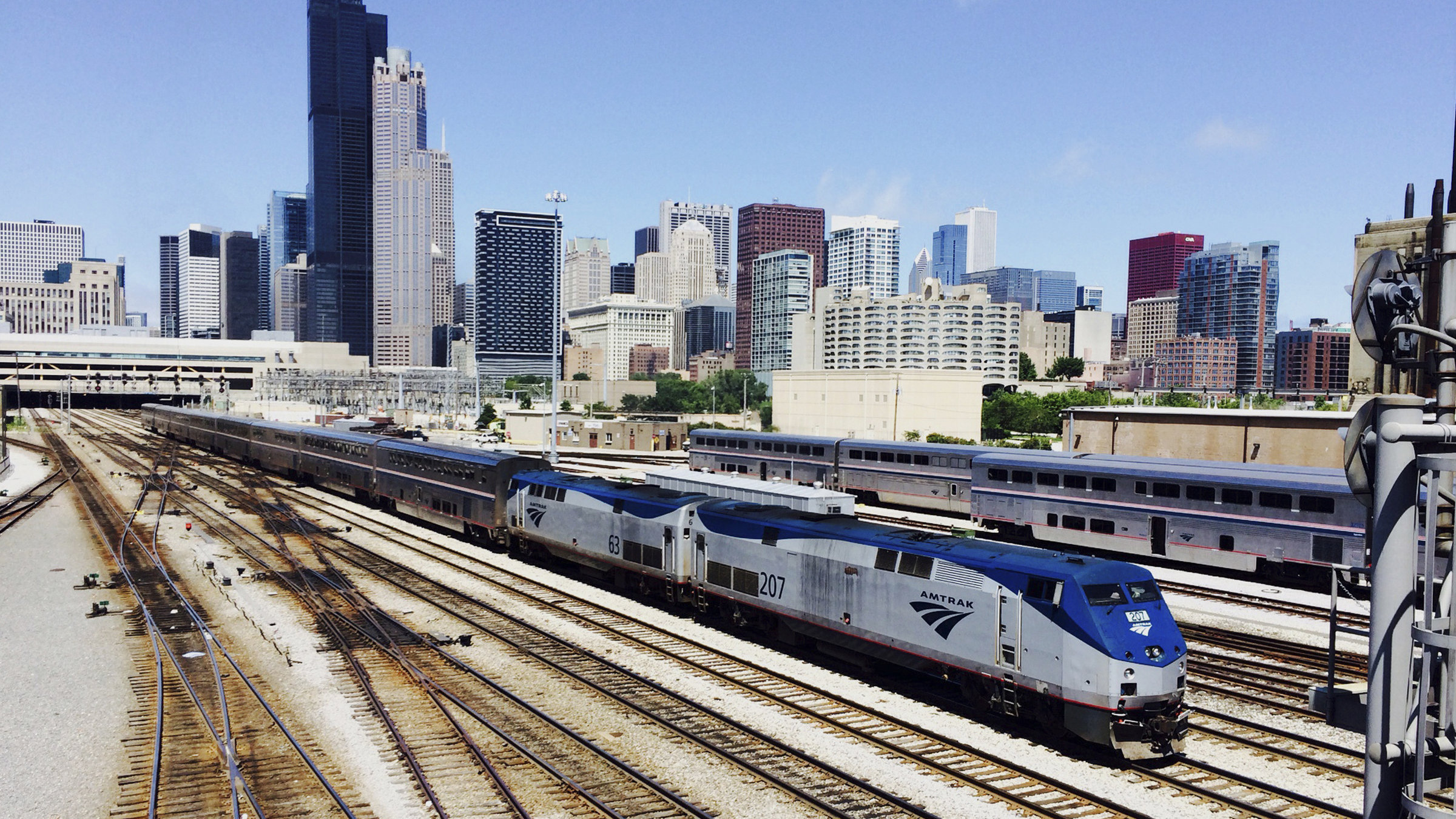 "Im Zug von Chicago nach Kalifornien, Mit dem "Westwind" durch Amerika" - Mit dem Zug von Chicago nach Kalifornien - in drei Tagen.