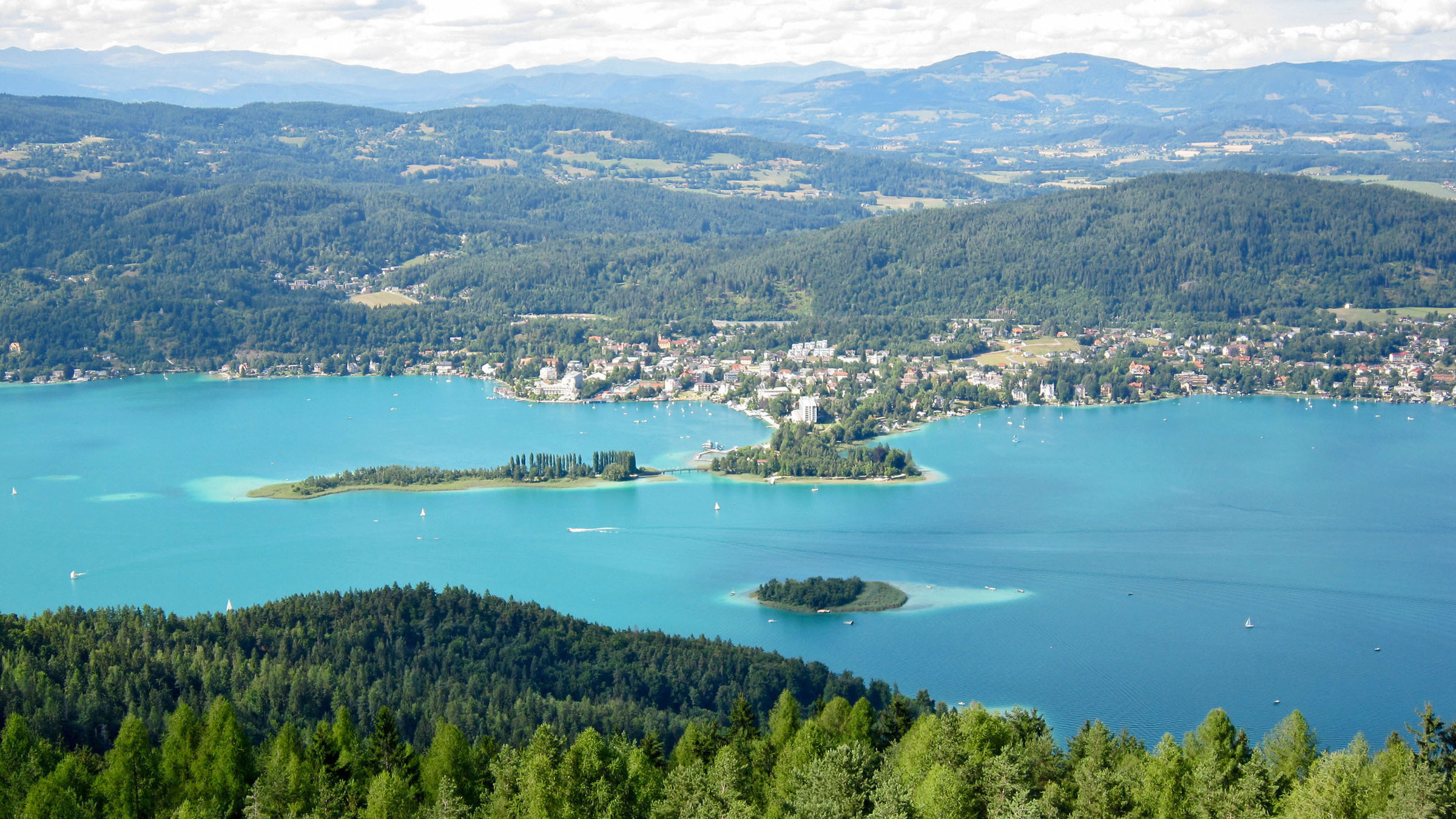 "Wörthersee: Bühne für Tier und Mensch" - Landschaft rund um den Wörthersee.