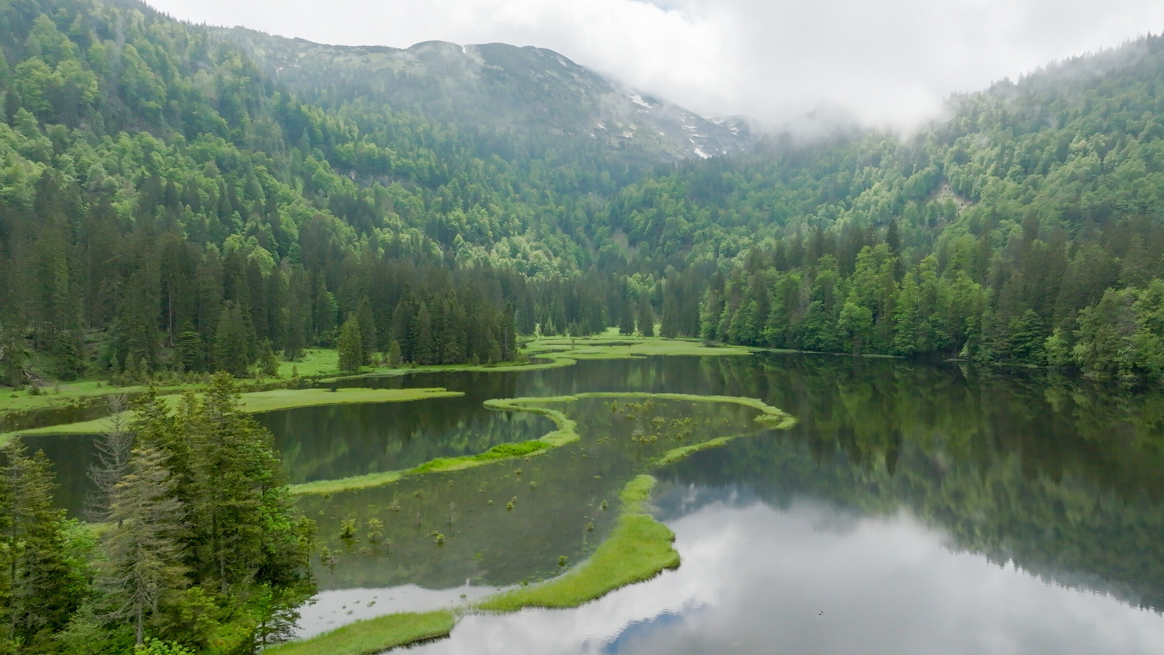 "Seenland Österreich - Die magischen Seen": Obersee, Lunz.