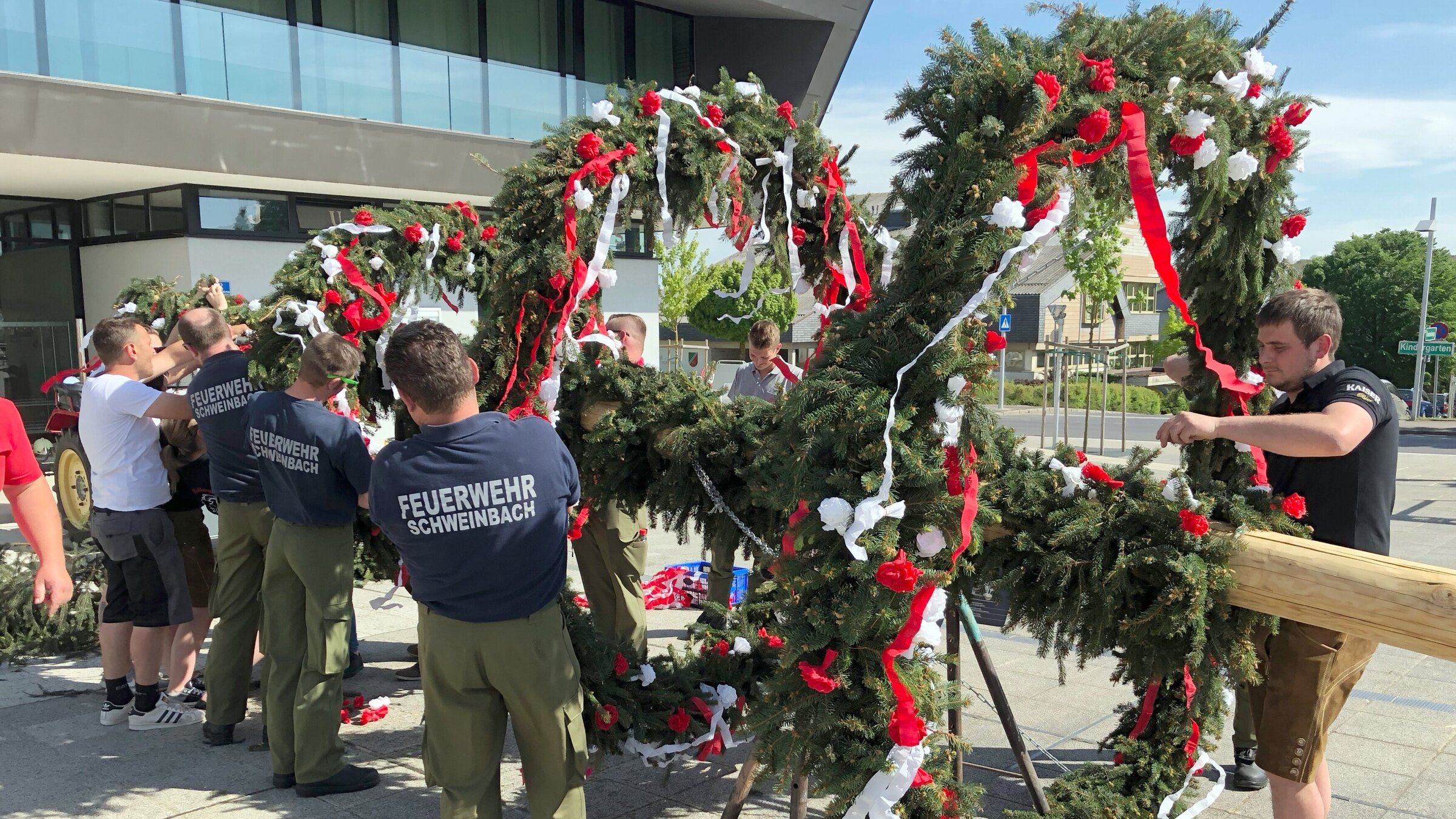 "Maibäume - Die Boten des Frühlings": Engerwitzdorf.